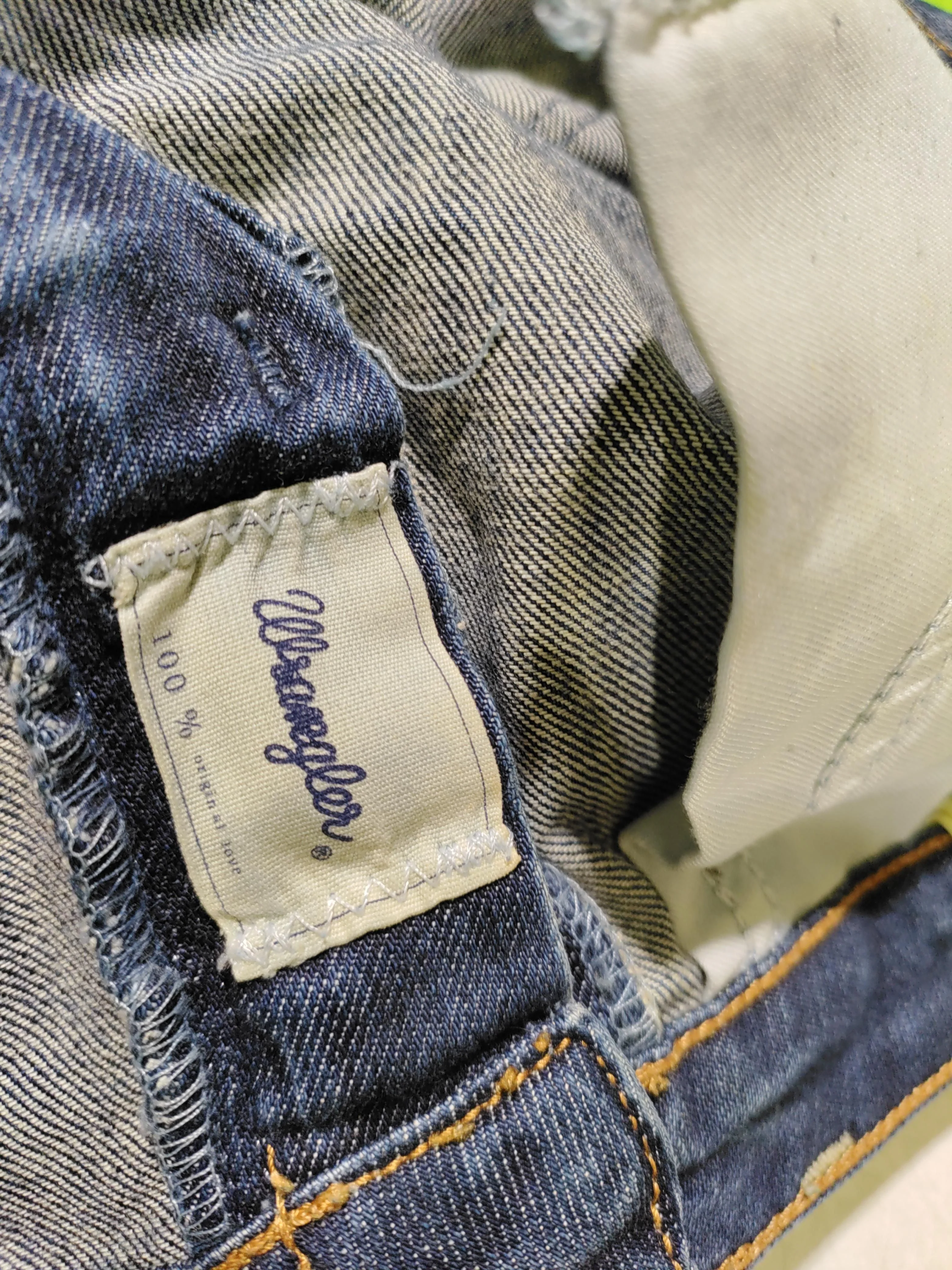 Wrangler Women's Jeans W 30 in Blue Cotton with Elastane Flared - Image 5