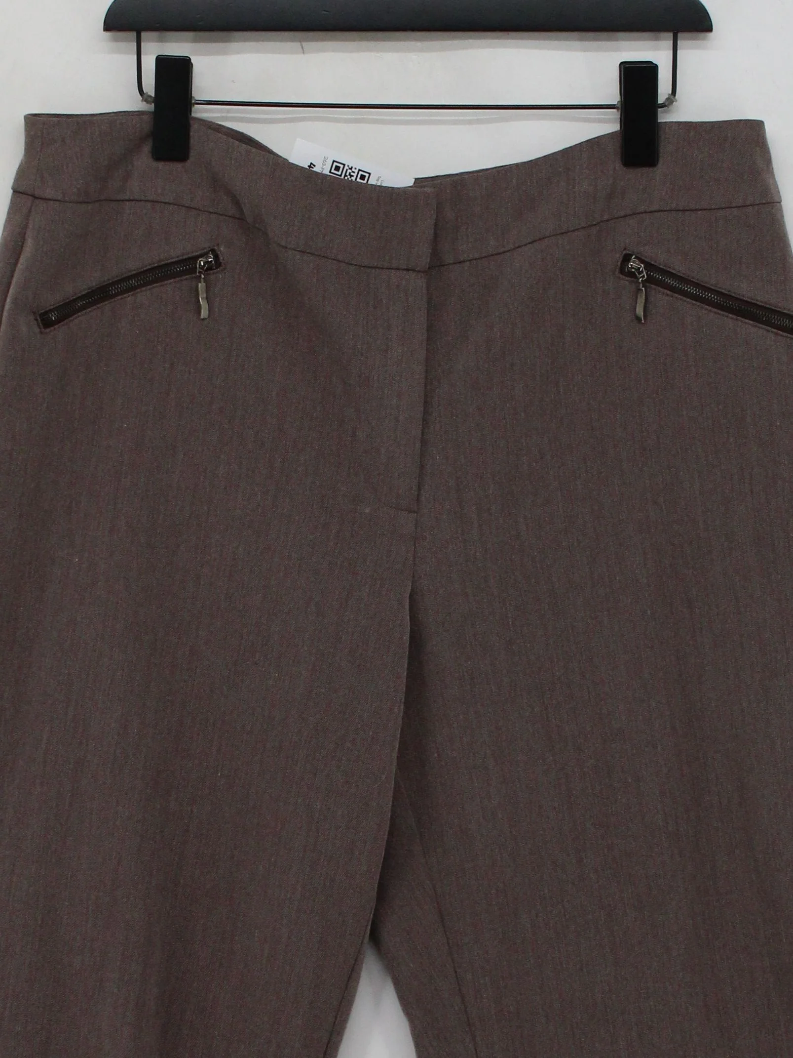 Wrangler Women's Suit Trousers M Brown Polyester - Image 3