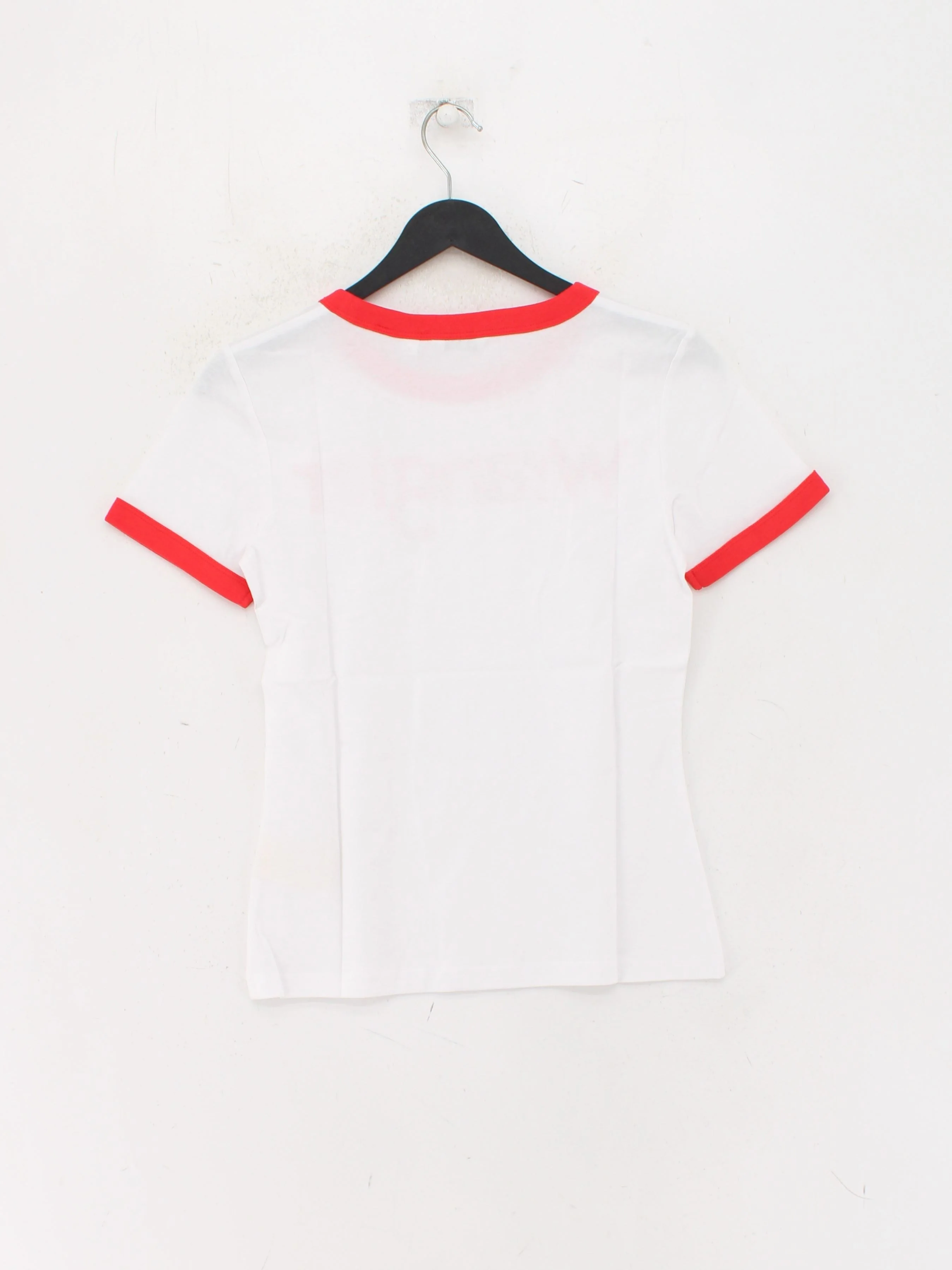 Wrangler Women's T-Shirt XS White 100% Cotton Basic New with tags - Image 2