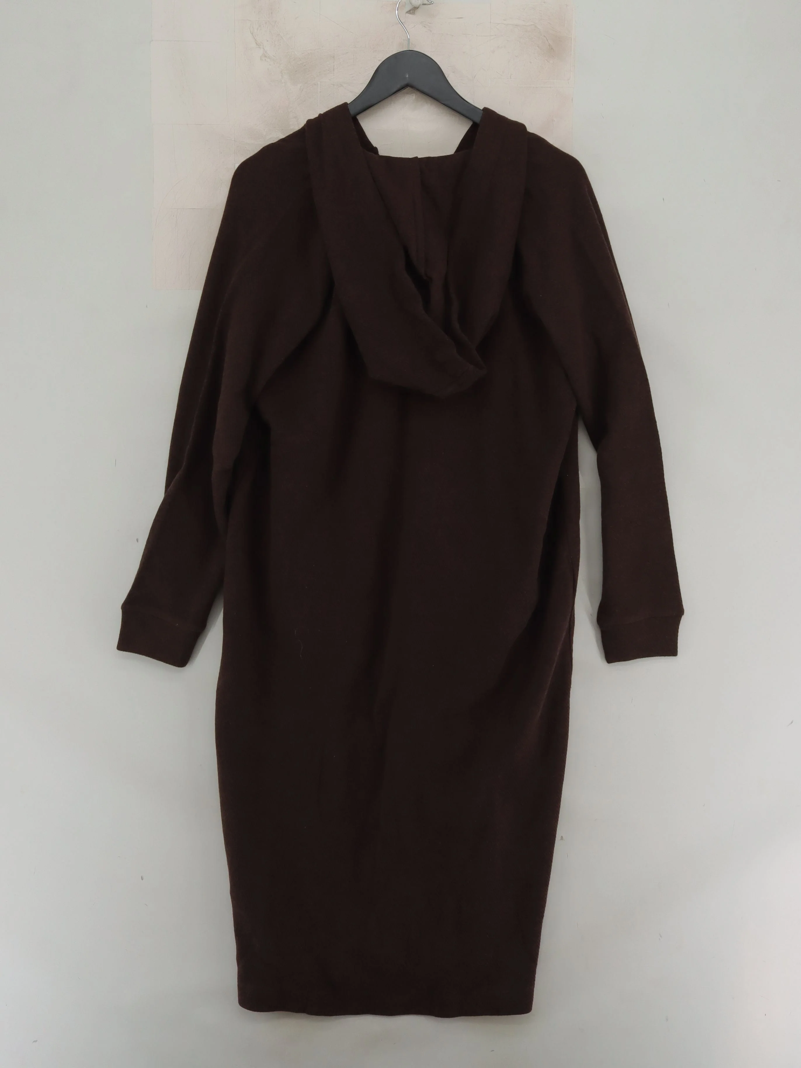 Wrap London Jumper Midi Dress UK12 in Brown - Image 2