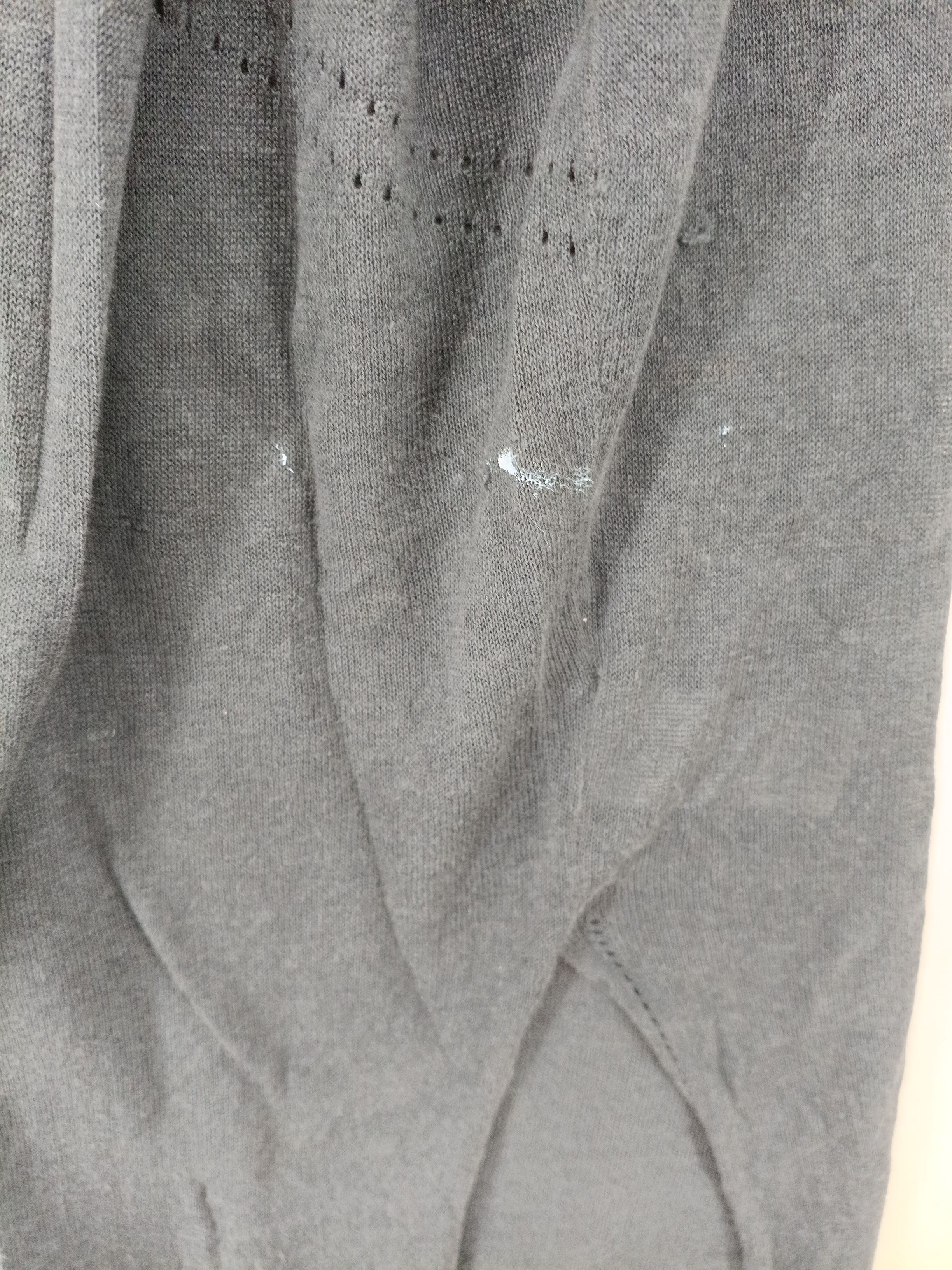 Wrap London Women's Cardigan UK 14 Blue 100% Linen V-Neck Cardigan - Image 5