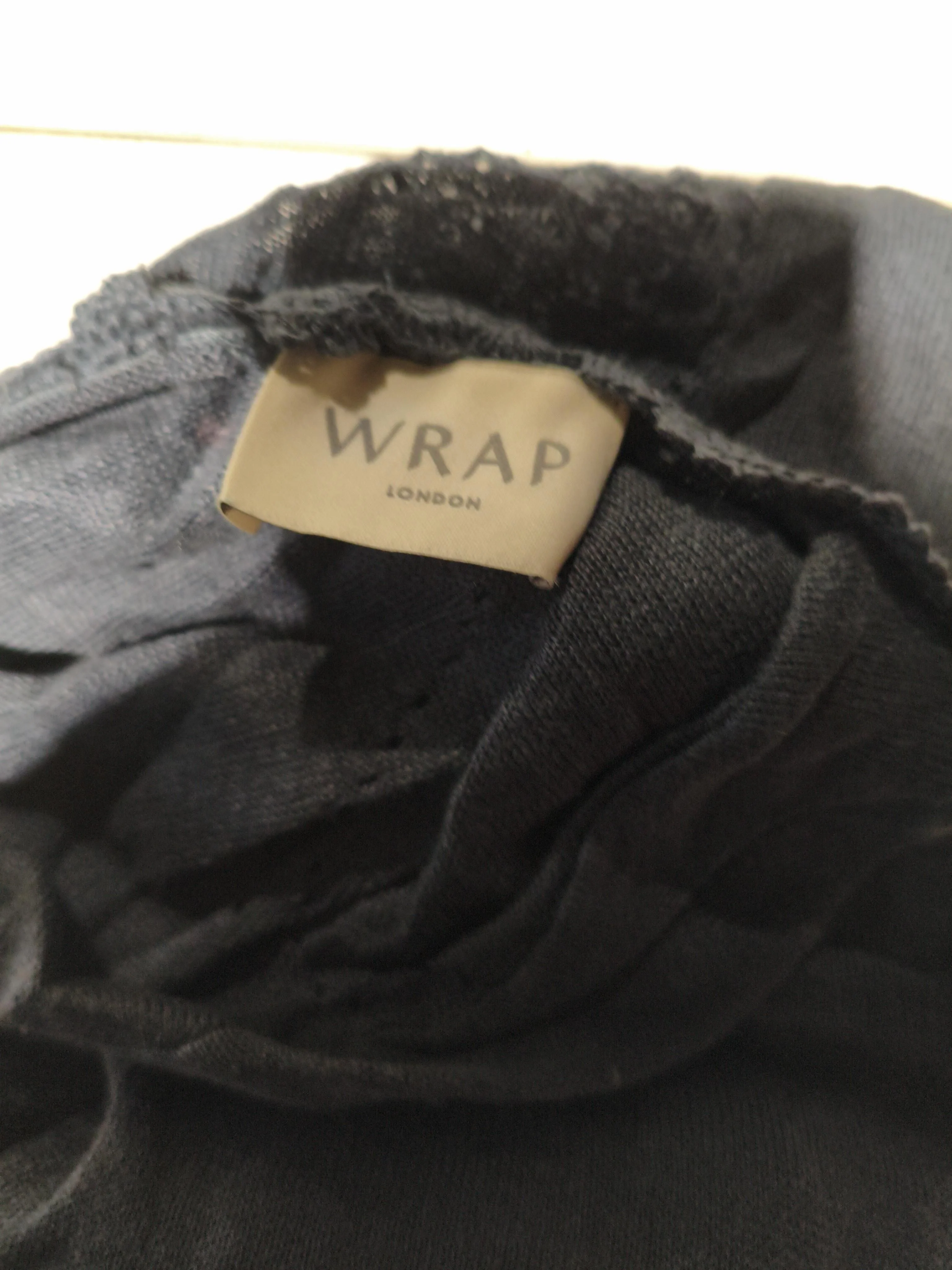 Wrap London Women's Cardigan UK 14 Blue 100% Linen V-Neck Cardigan - Image 6