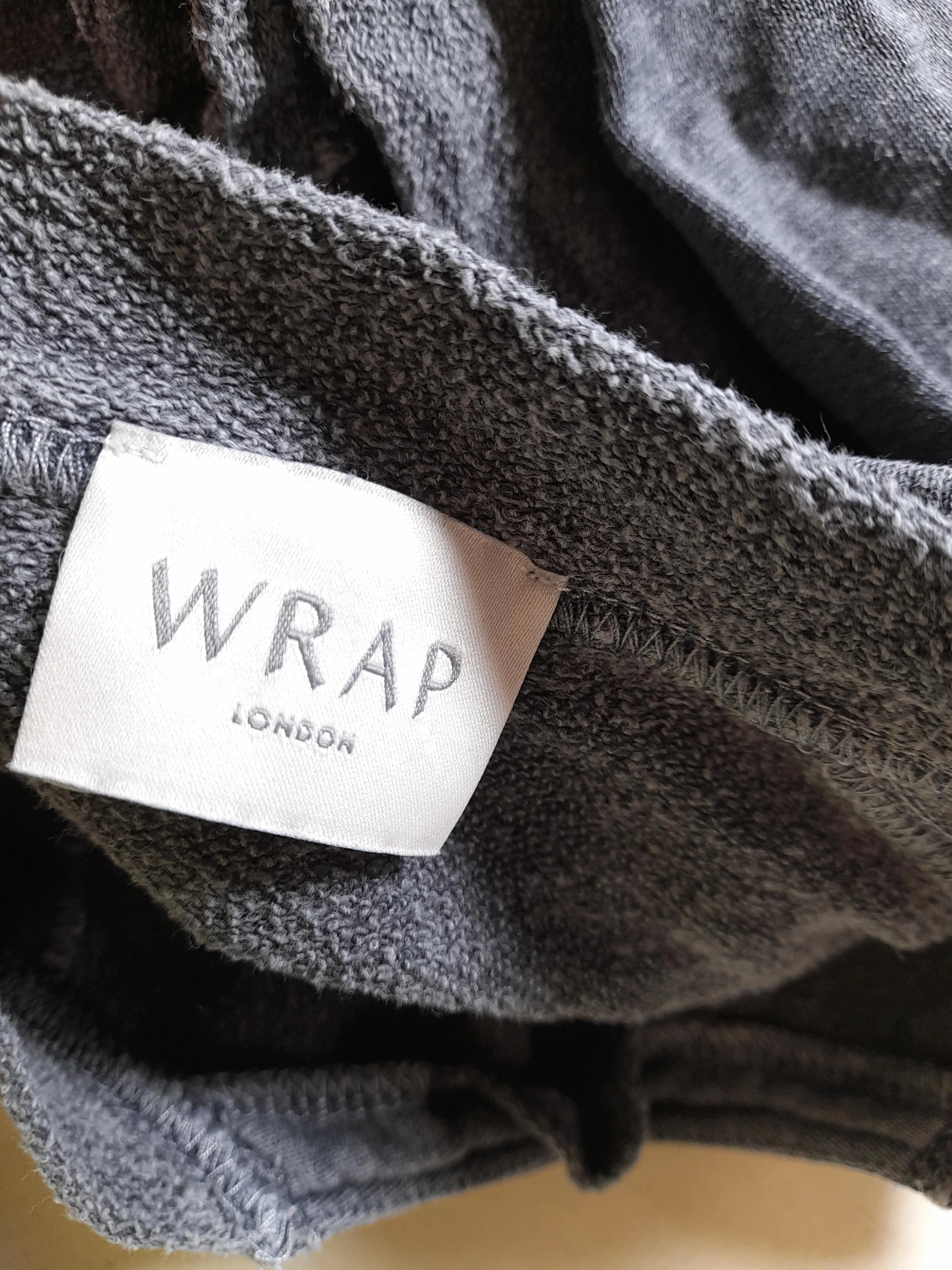 Wrap London Women's Jumper UK 12 Grey Cotton with Other Round Neck Pullover - Image 5