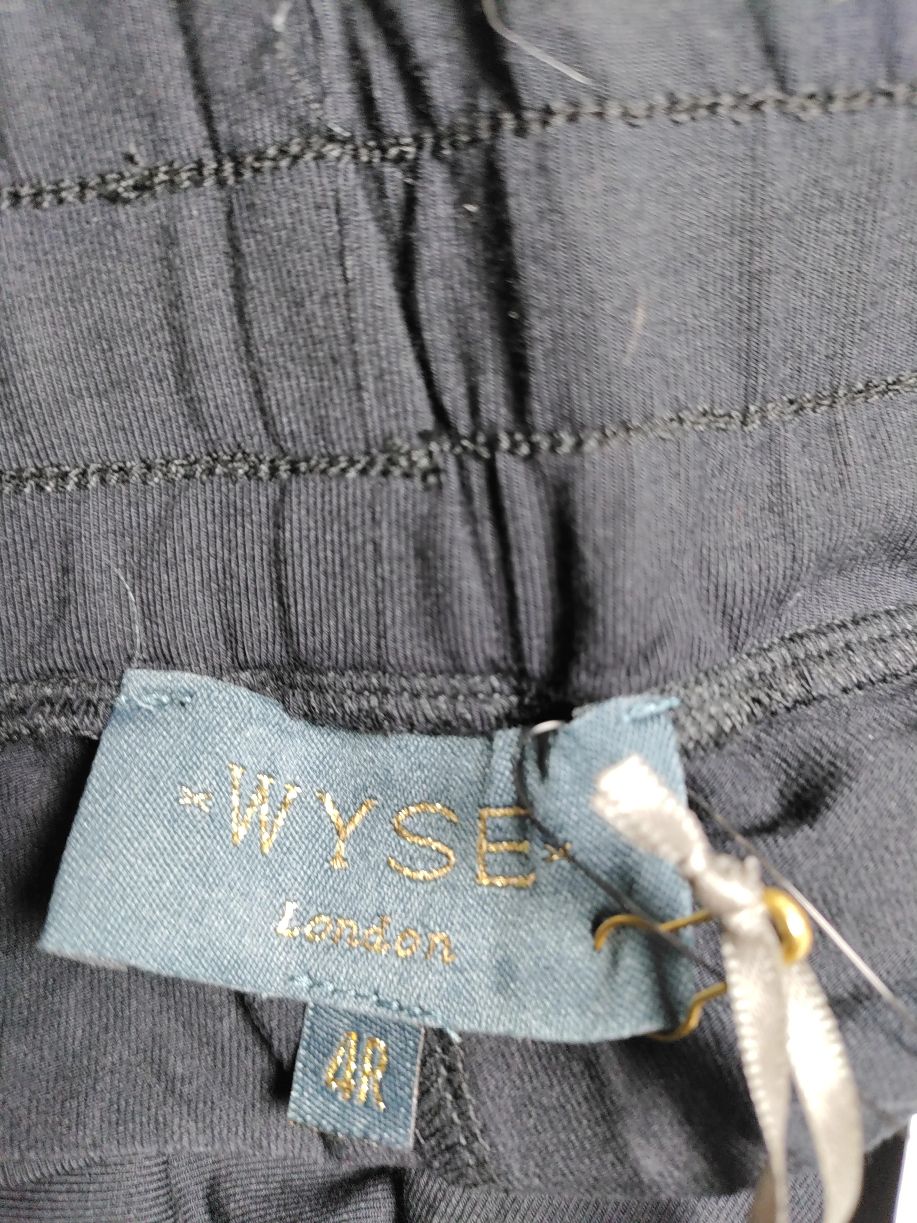 Wyse London Women's Trousers UK 4 Black Viscose New with tags - Image 5