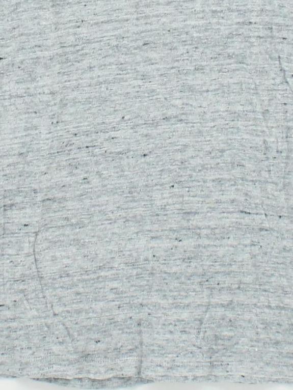 Wyse Women's T-Shirt S Grey 100% Linen Short Sleeve Round Neck Basic - Image 4