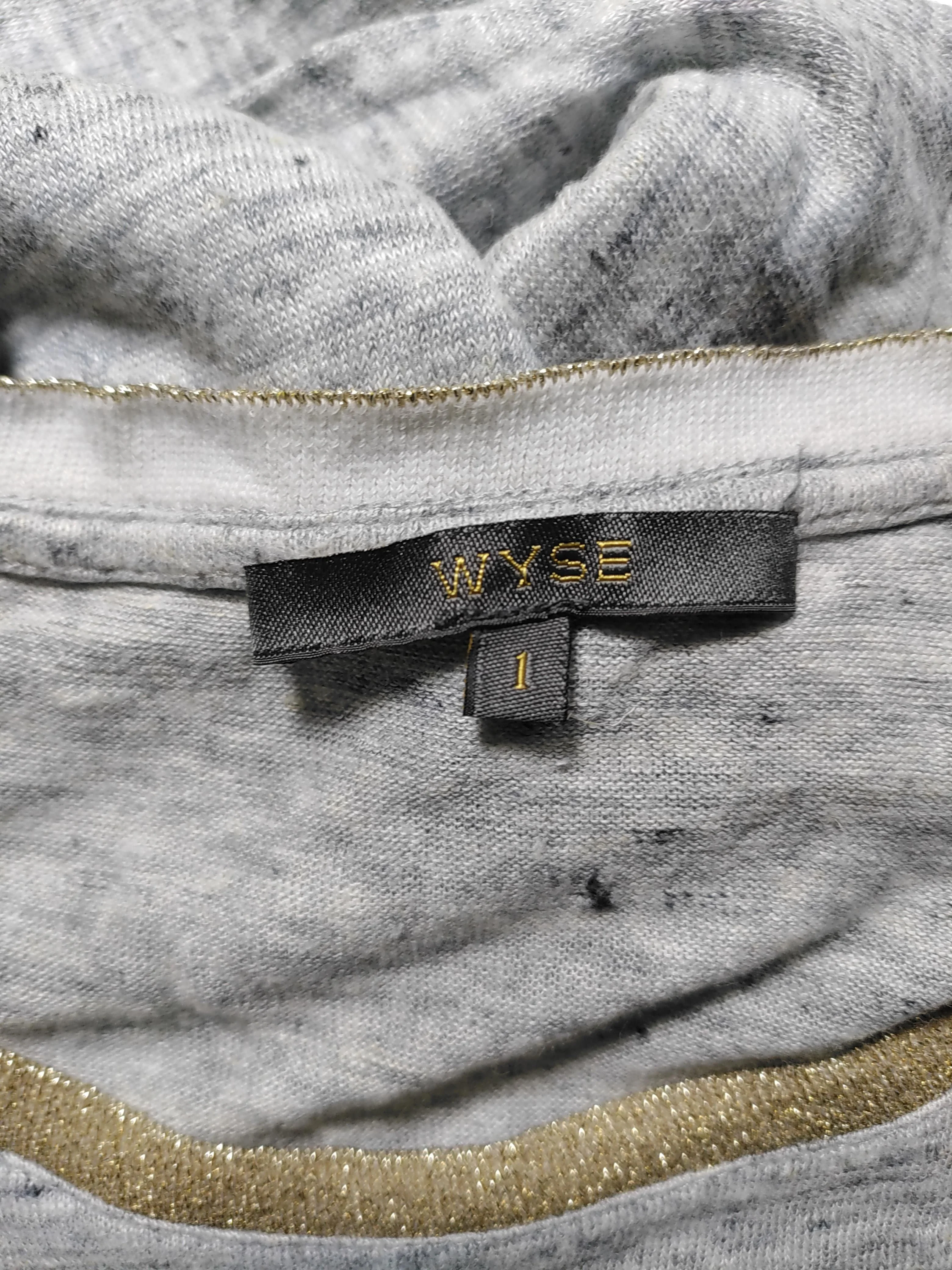 Wyse Women's T-Shirt S Grey 100% Linen Short Sleeve Round Neck Basic - Image 5