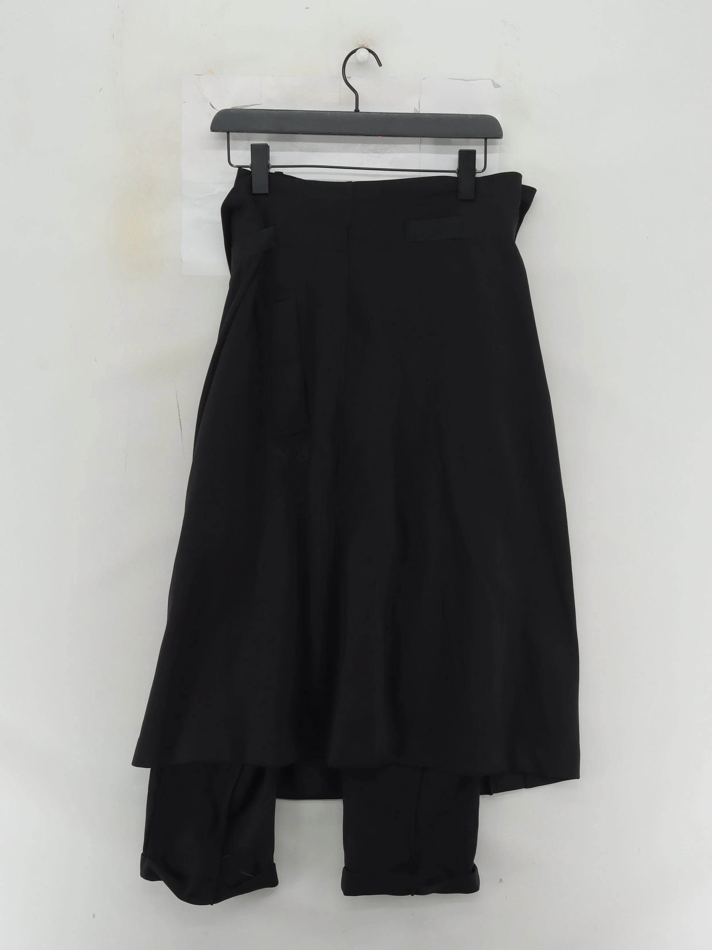 Y-3 Women's Trousers M Black Polyamide with Cotton Wide-Leg Chino - Image 2
