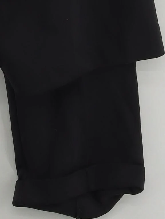 Y-3 Women's Trousers M Black Polyamide with Cotton Wide-Leg Chino - Image 4