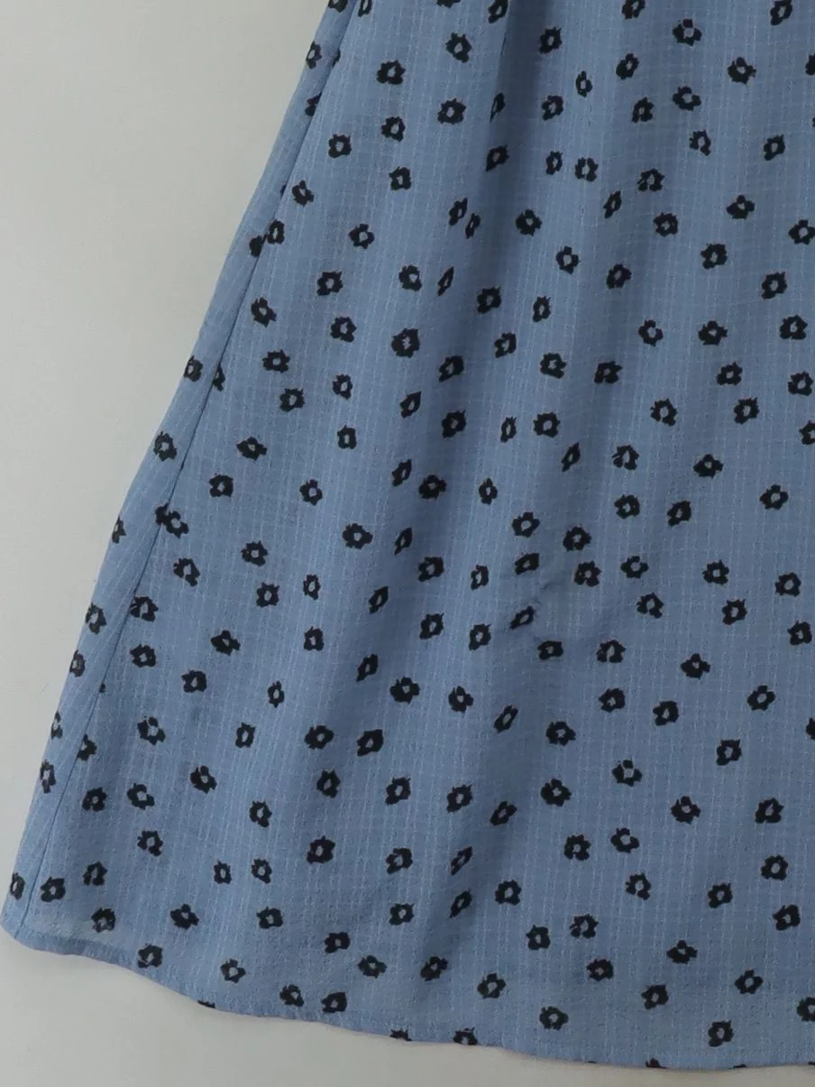 Y.A.S Shirt Midi Dress UK10 in Blue - Image 4