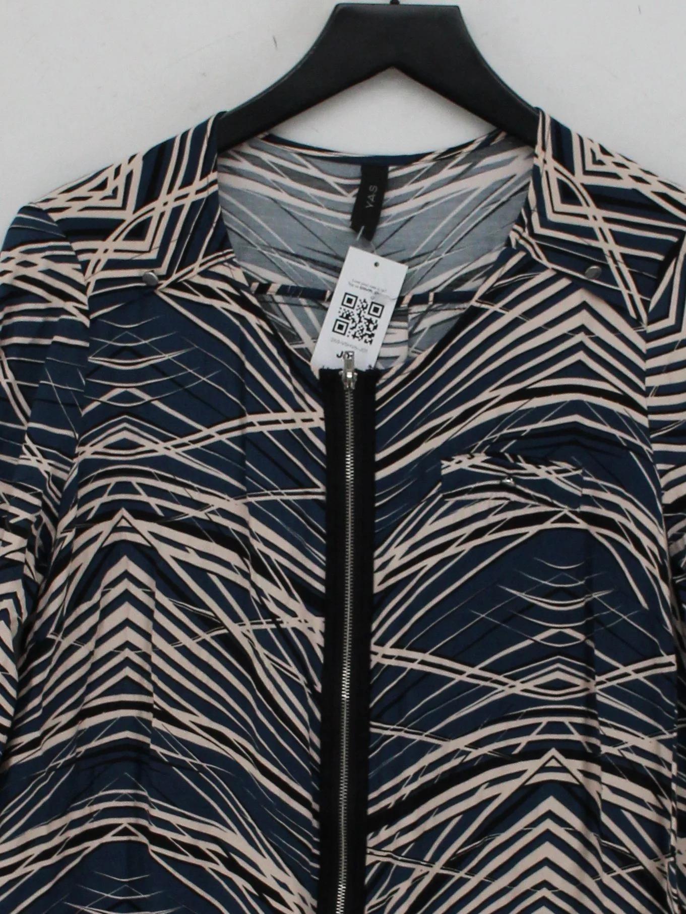Y.A.S Shirt Mini Dress UK12 in Blue - Image 3