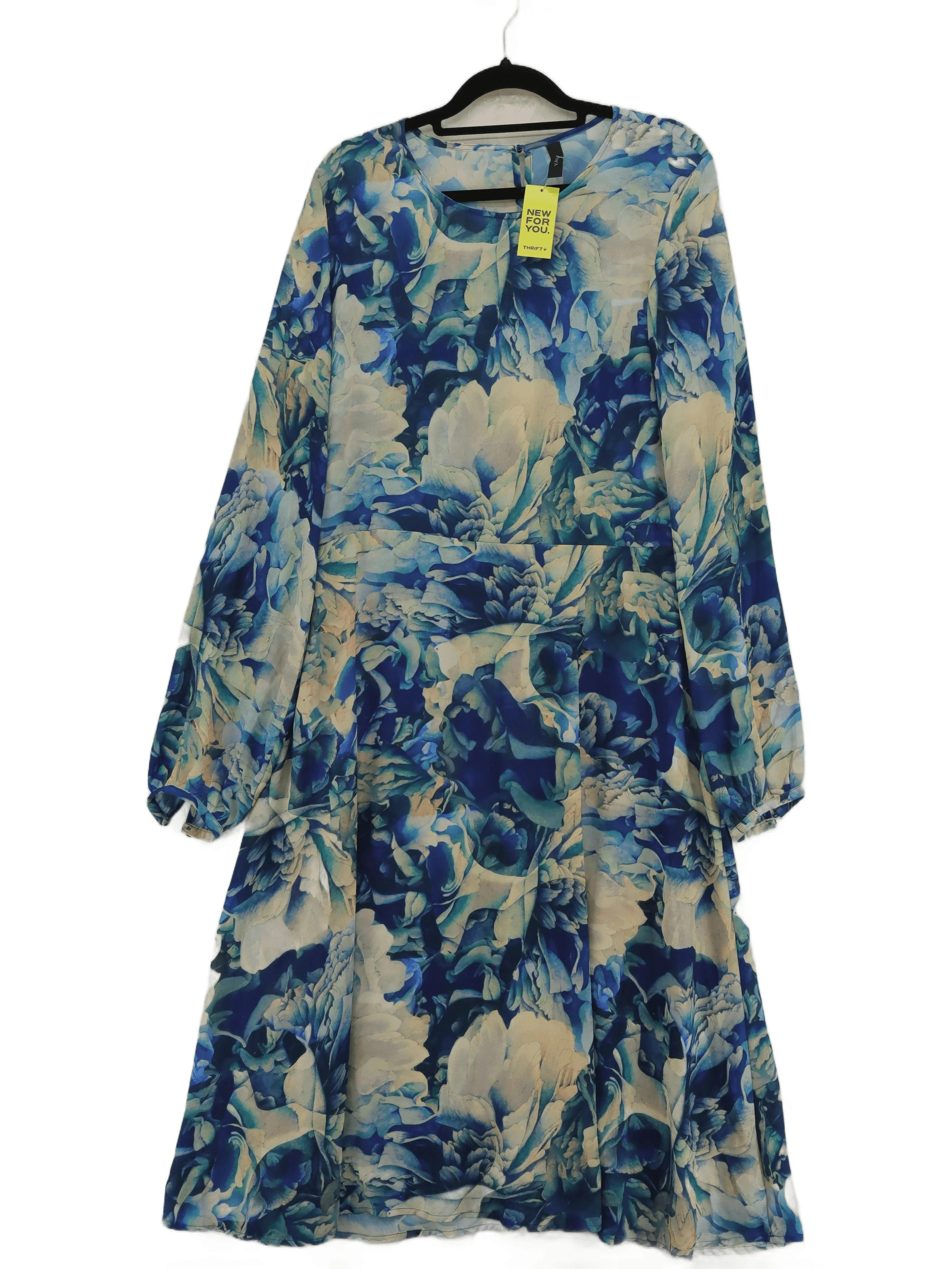 Y.A.S Skater Midi Dress UK14 in Multi