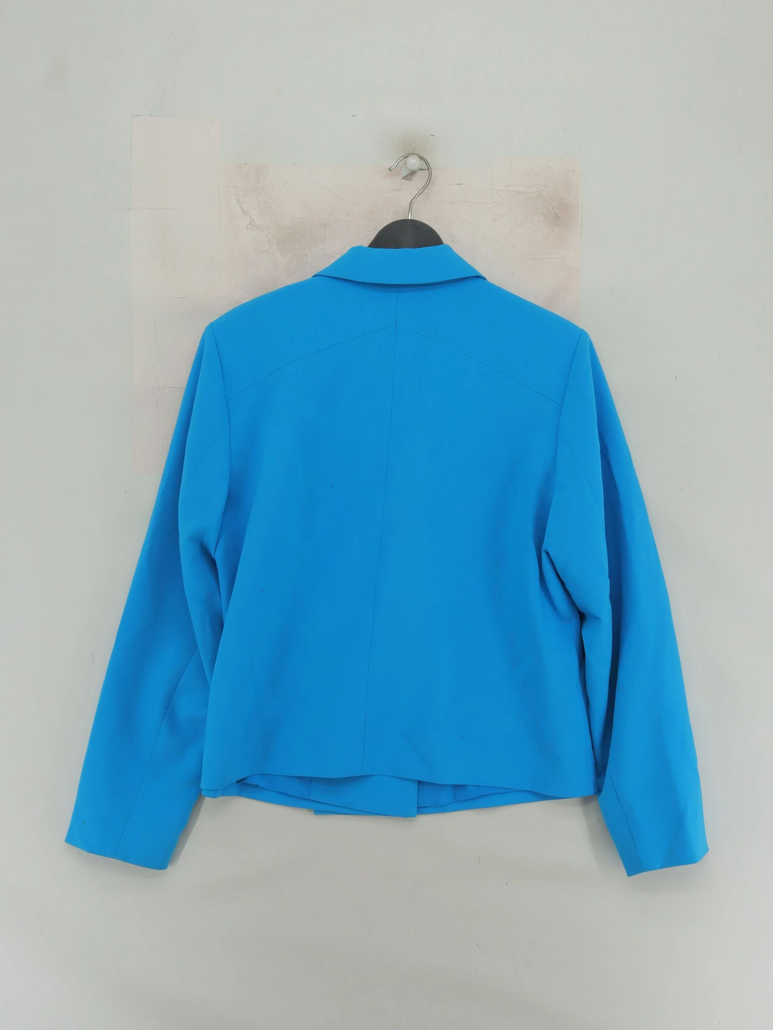 Y.A.S Women's Blazer XL Blue 100% Other Overcoat - Image 2