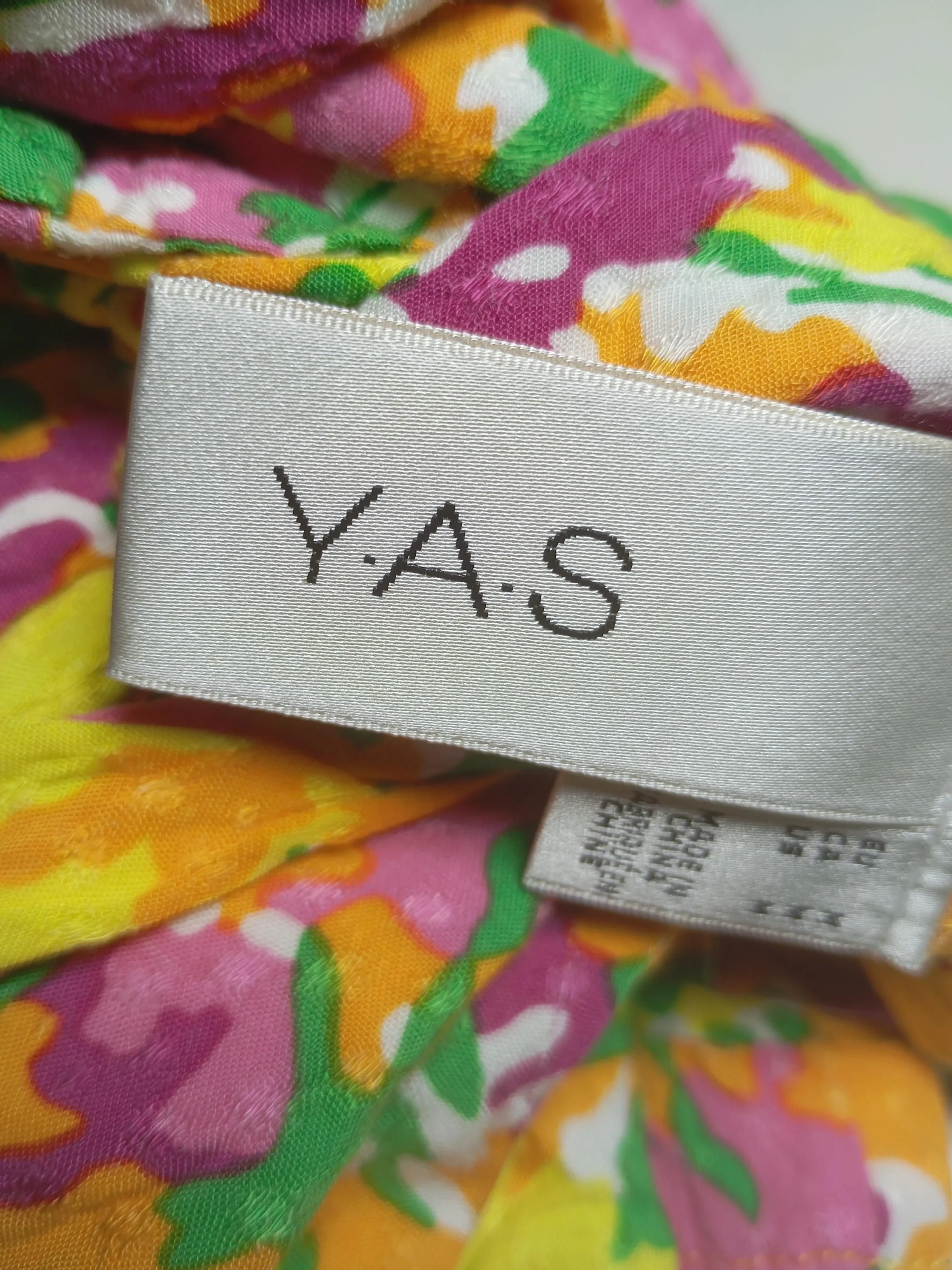 Y.A.S Women's Jumpsuit M Multi Floral 100% Viscose Wide-Leg Jumpsuit - Image 5