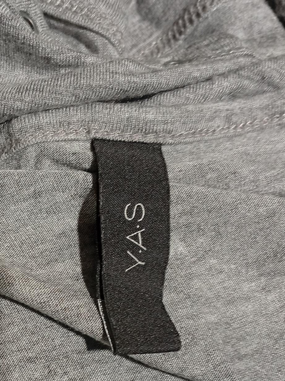 Y.A.S Women's T-Shirt XL Grey 100% Viscose Sleeveless Round Neck Basic - Image 5