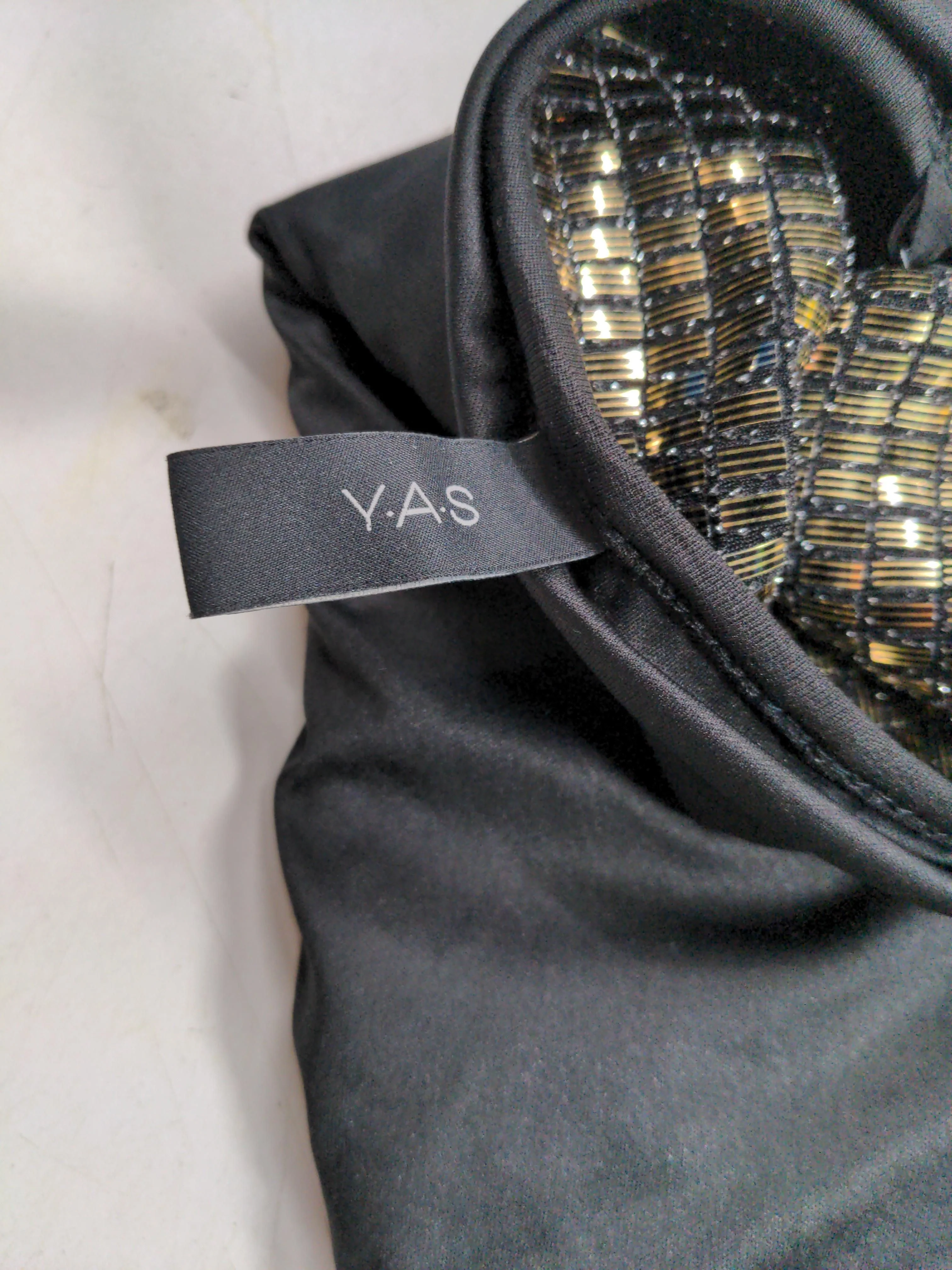 Y.A.S Women's Top XL Black Nylon with Other, Elastane Basic - Image 6