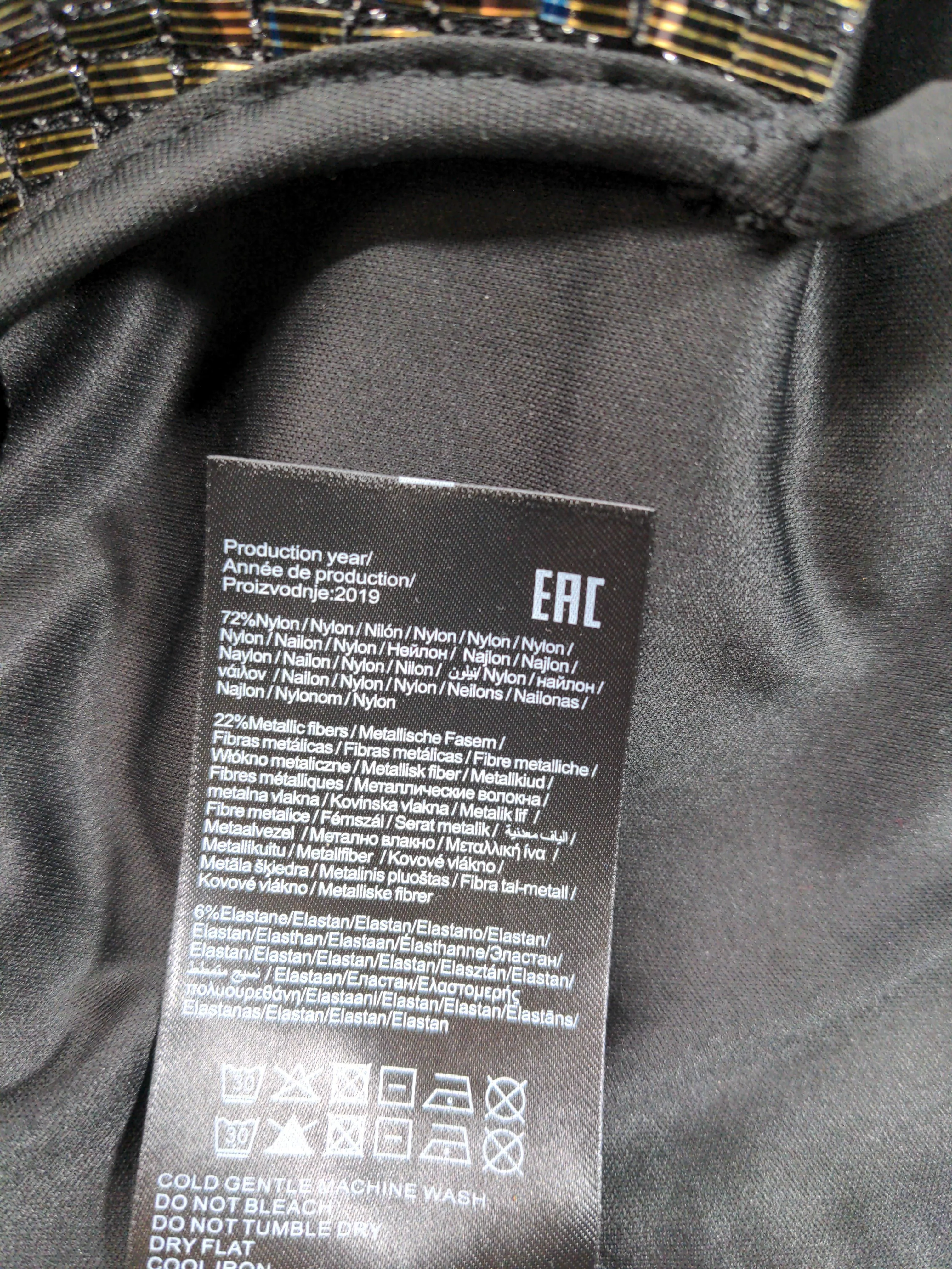 Y.A.S Women's Top XL Black Nylon with Other, Elastane Basic - Image 7