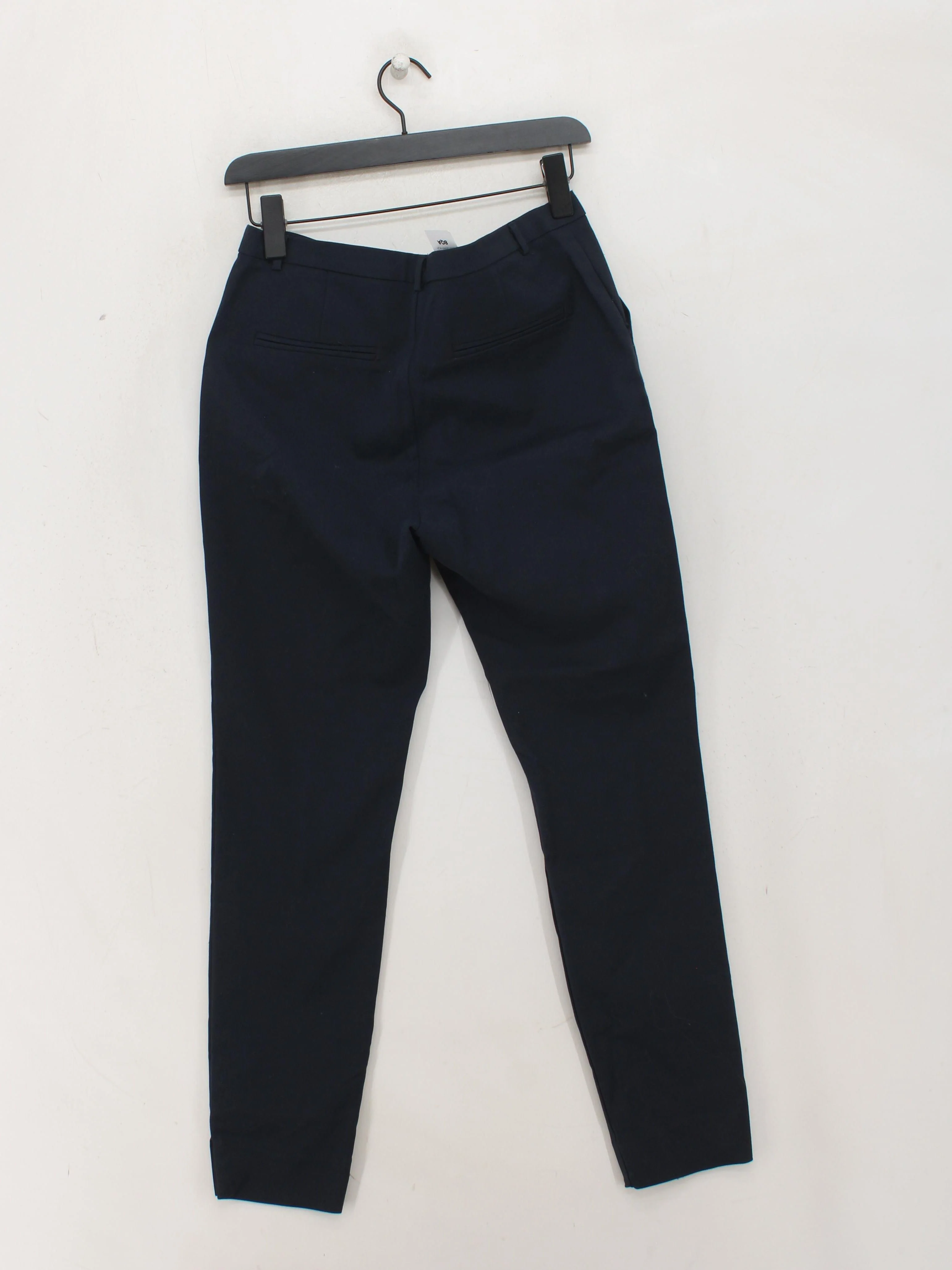 Y.A.S Women's Trousers M Blue 100% Other Tapered Cropped - Image 2