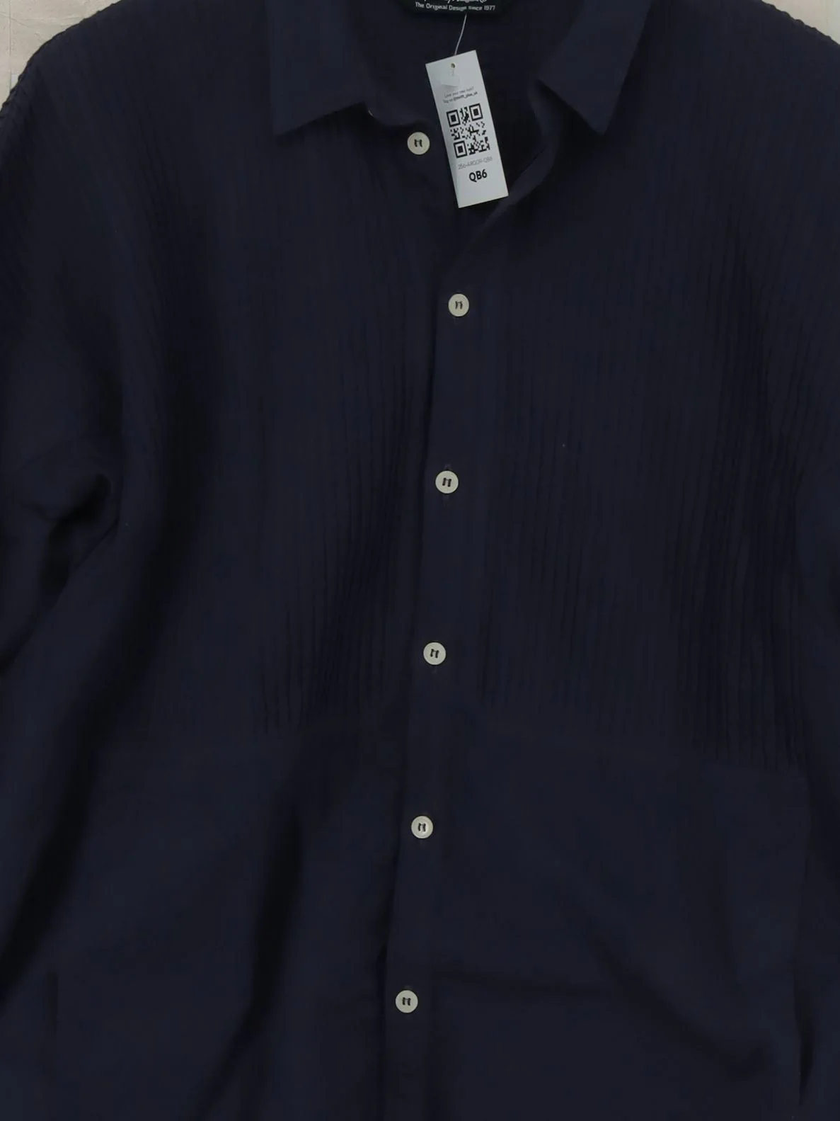Yacco Maricard Women's Shirt UK 6 Blue 100% Other Long Sleeve Collared Basic - Image 3