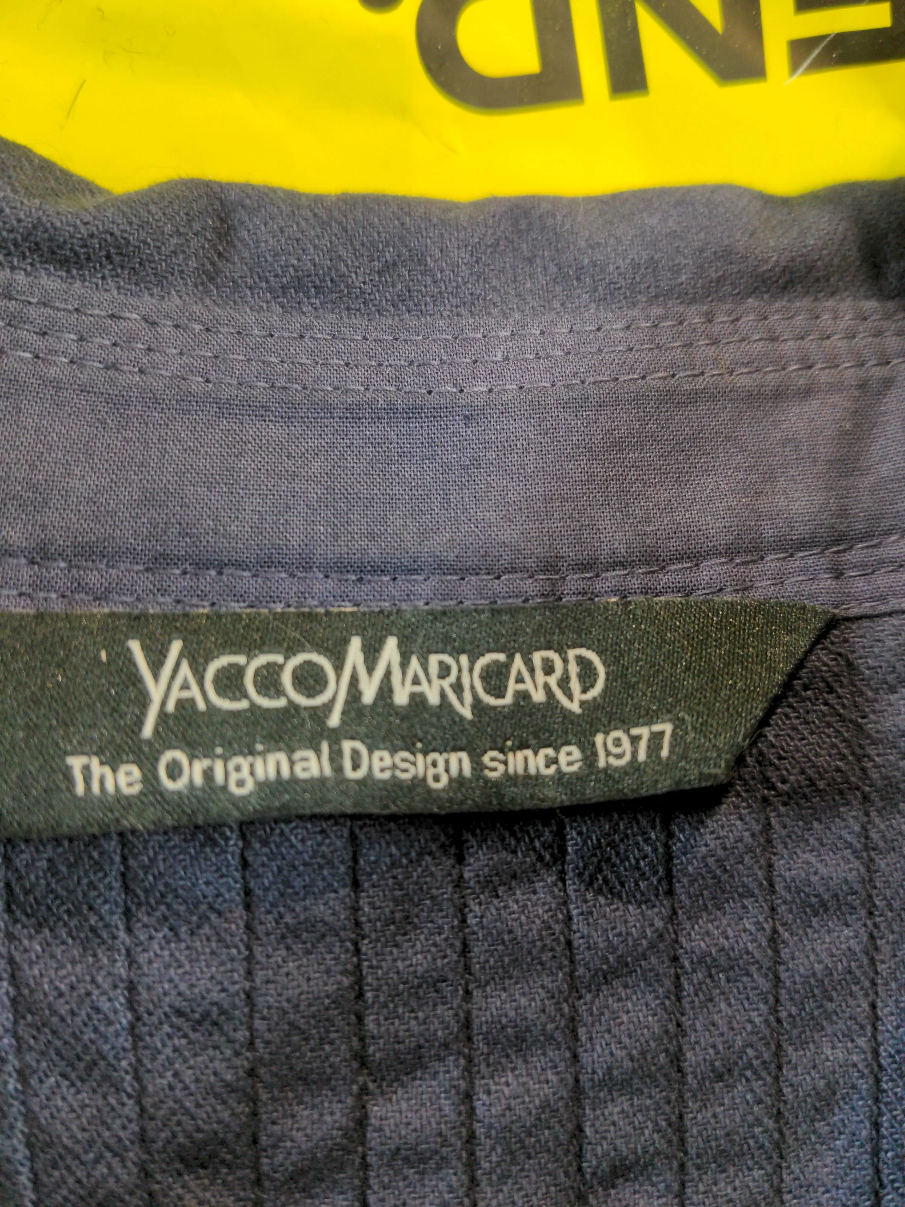 Yacco Maricard Women's Shirt UK 6 Blue 100% Other Long Sleeve Collared Basic - Image 6