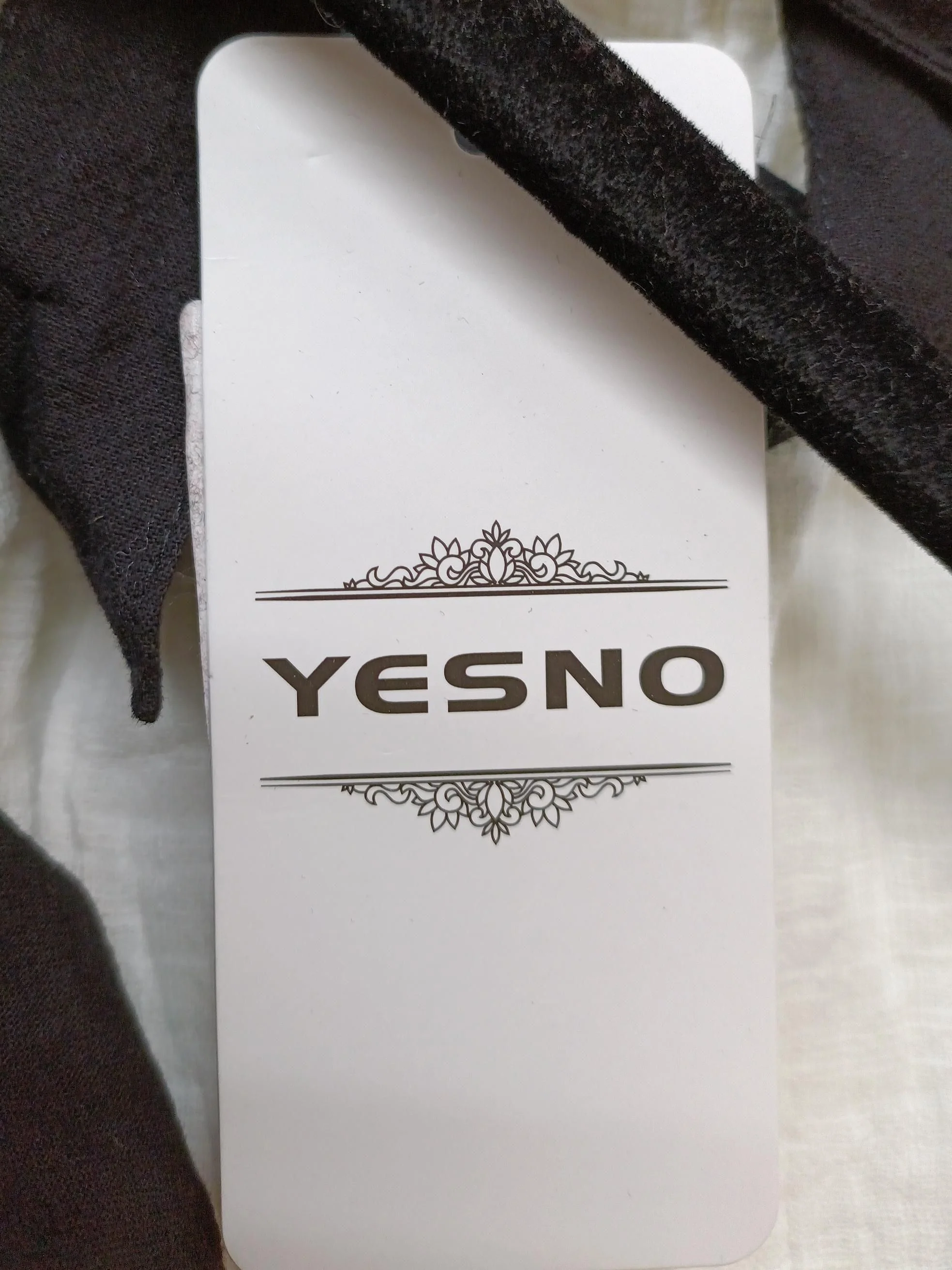 Yes Or No Women's Jumpsuit XXXL Black 100% Cotton Straight Jumpsuit - Image 5