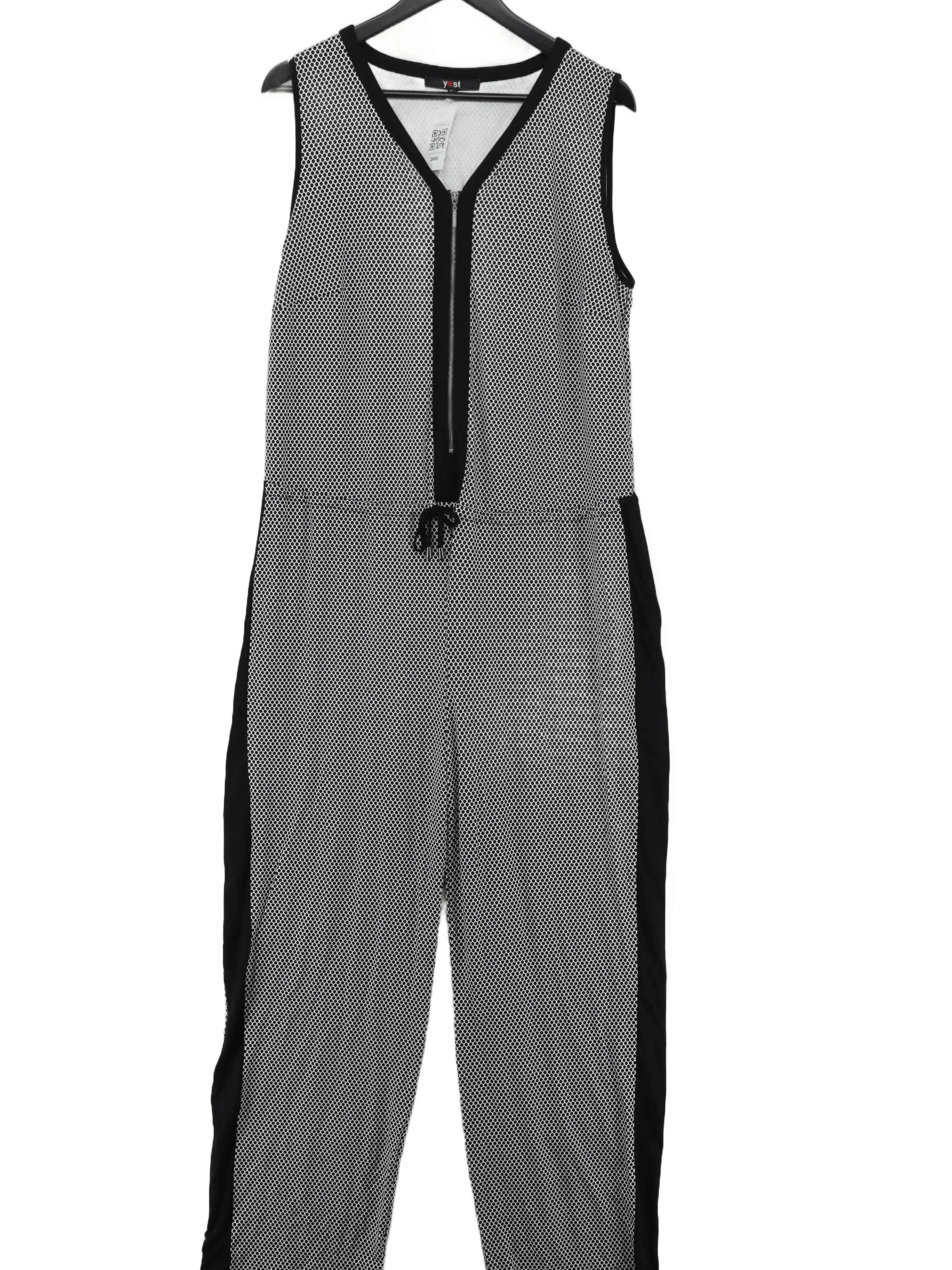 Yest Women's Jumpsuit UK 16 Multi Viscose with Elastane Jumpsuit