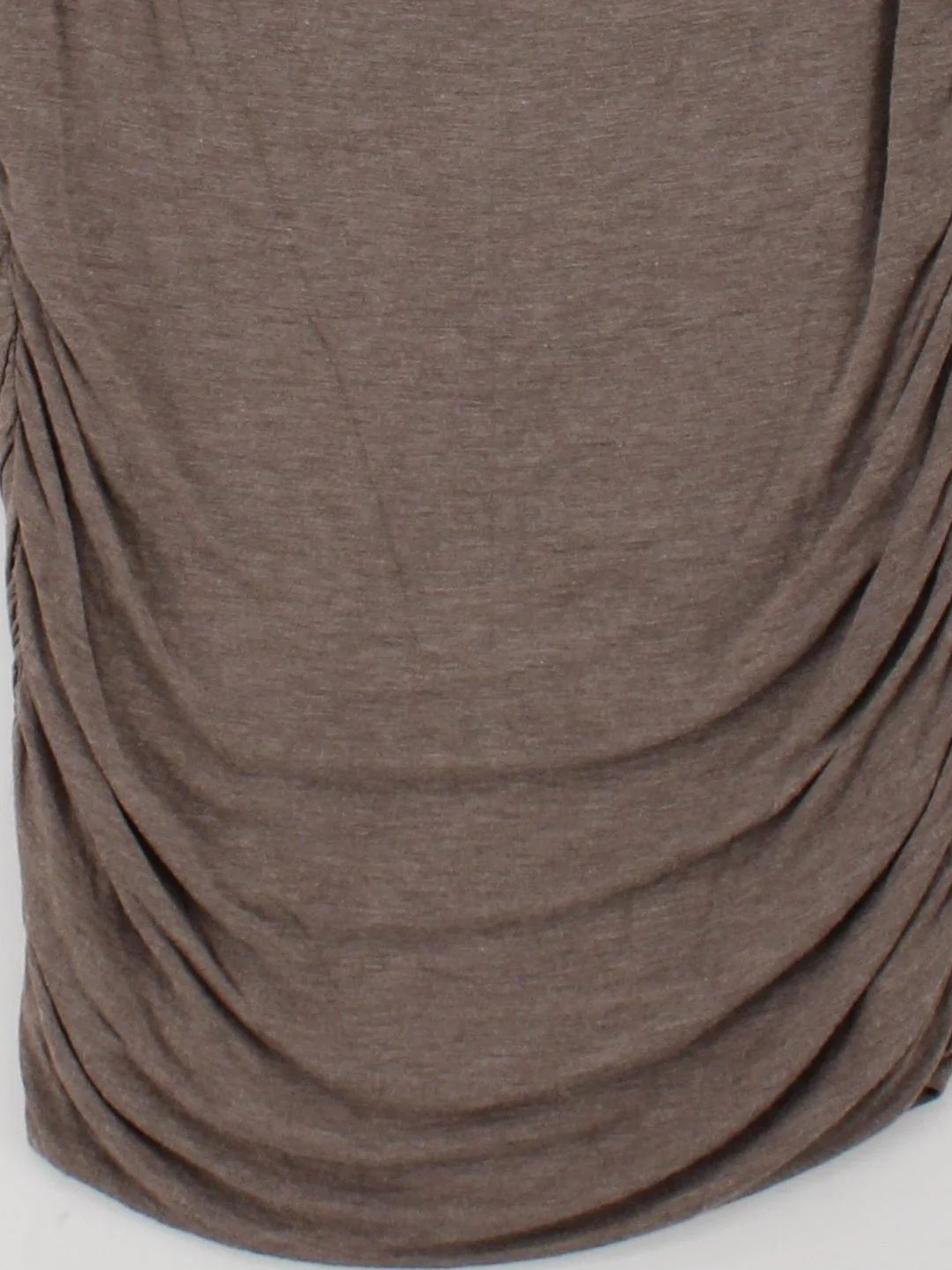 Yest Women's Maternity Top L Brown Viscose with Elastane V-Neck Pullover - Image 4