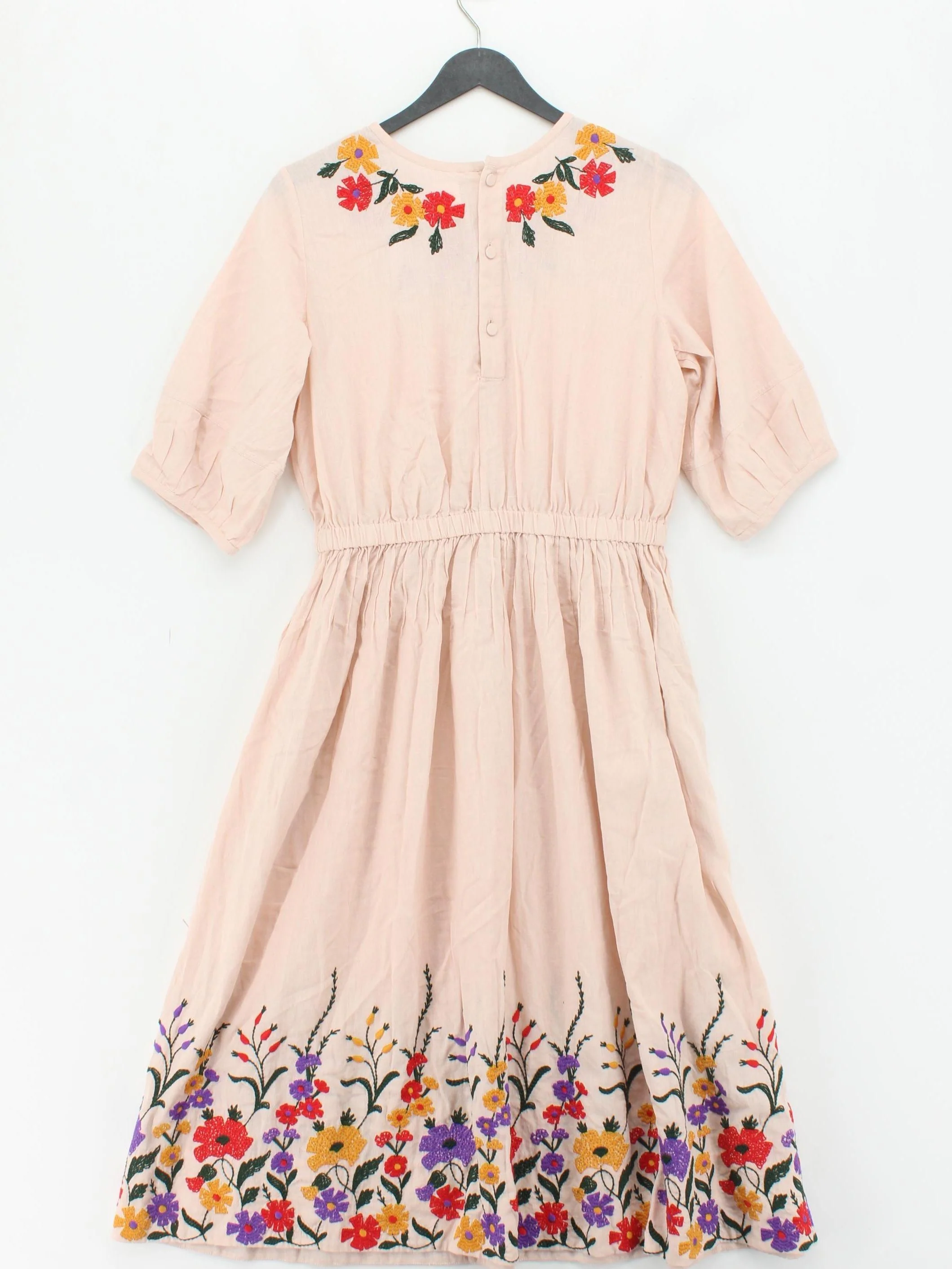 YMC Shirt Midi Dress XS in Cream - Image 2