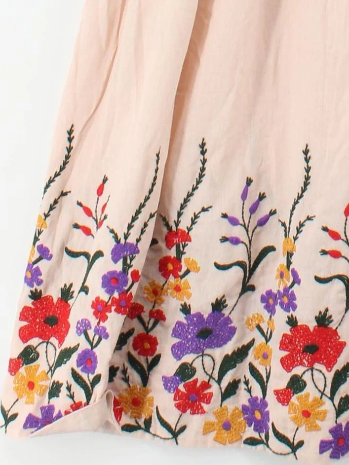 YMC Shirt Midi Dress XS in Cream - Image 4