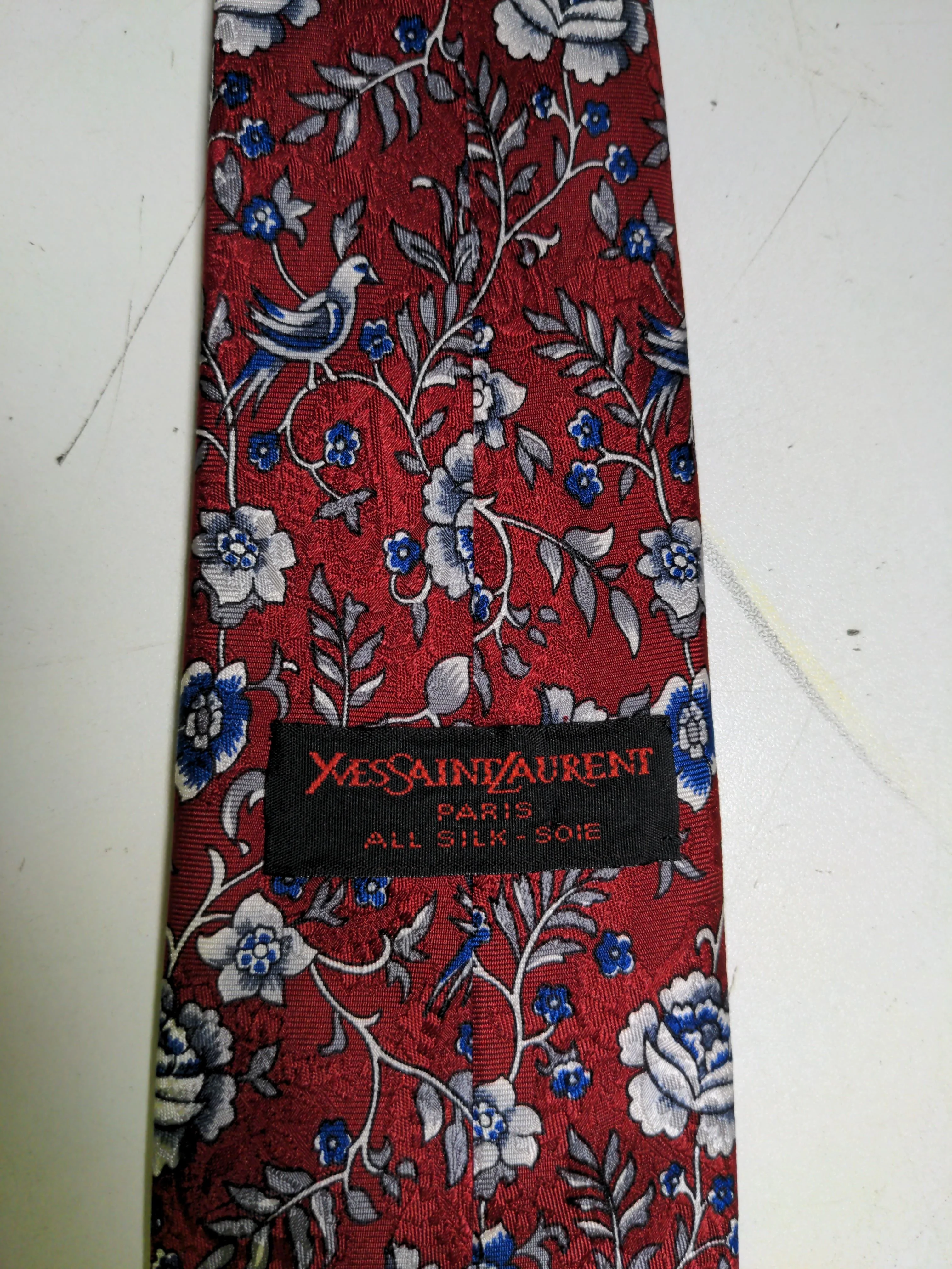 Yves Saint Laurent Men's Tie Multi 100% Other - Image 5