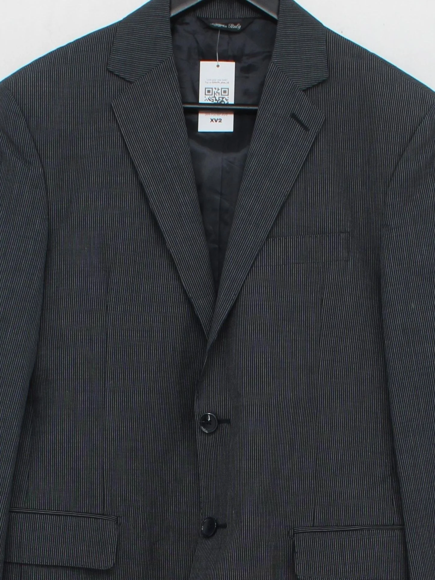 Yves Saint Laurent Men's Two Piece Suit Chest: 38 in Grey Wool - Image 3