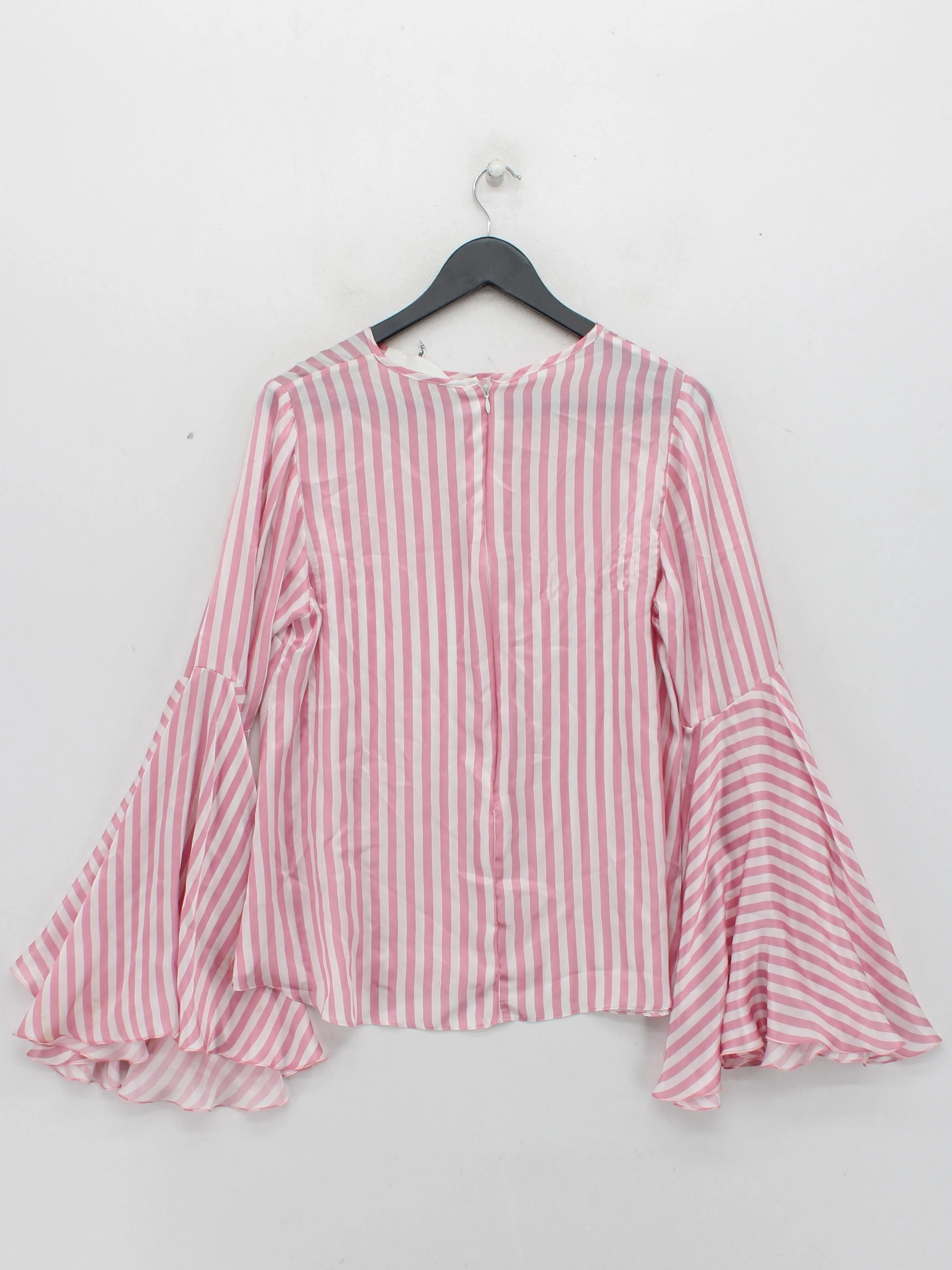 Yvonne Damant Women's Top UK 10 Pink 100% Polyester Basic - Image 2