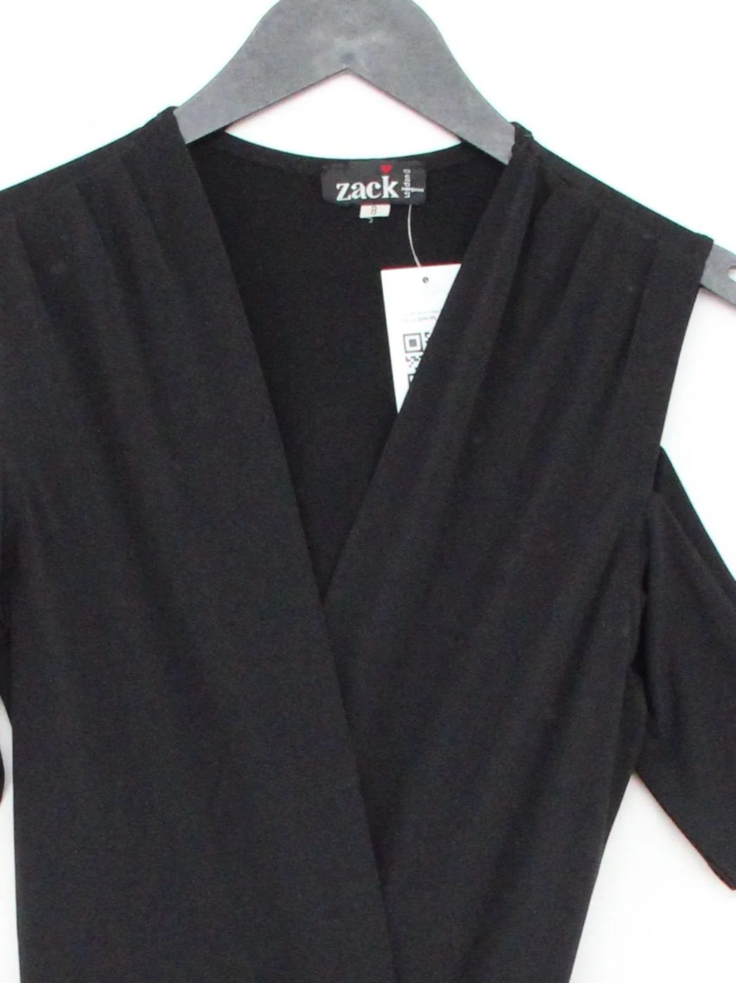 Zack London Women's Jumpsuit UK 8 Black Polyester with Elastane Jumpsuit - Image 3
