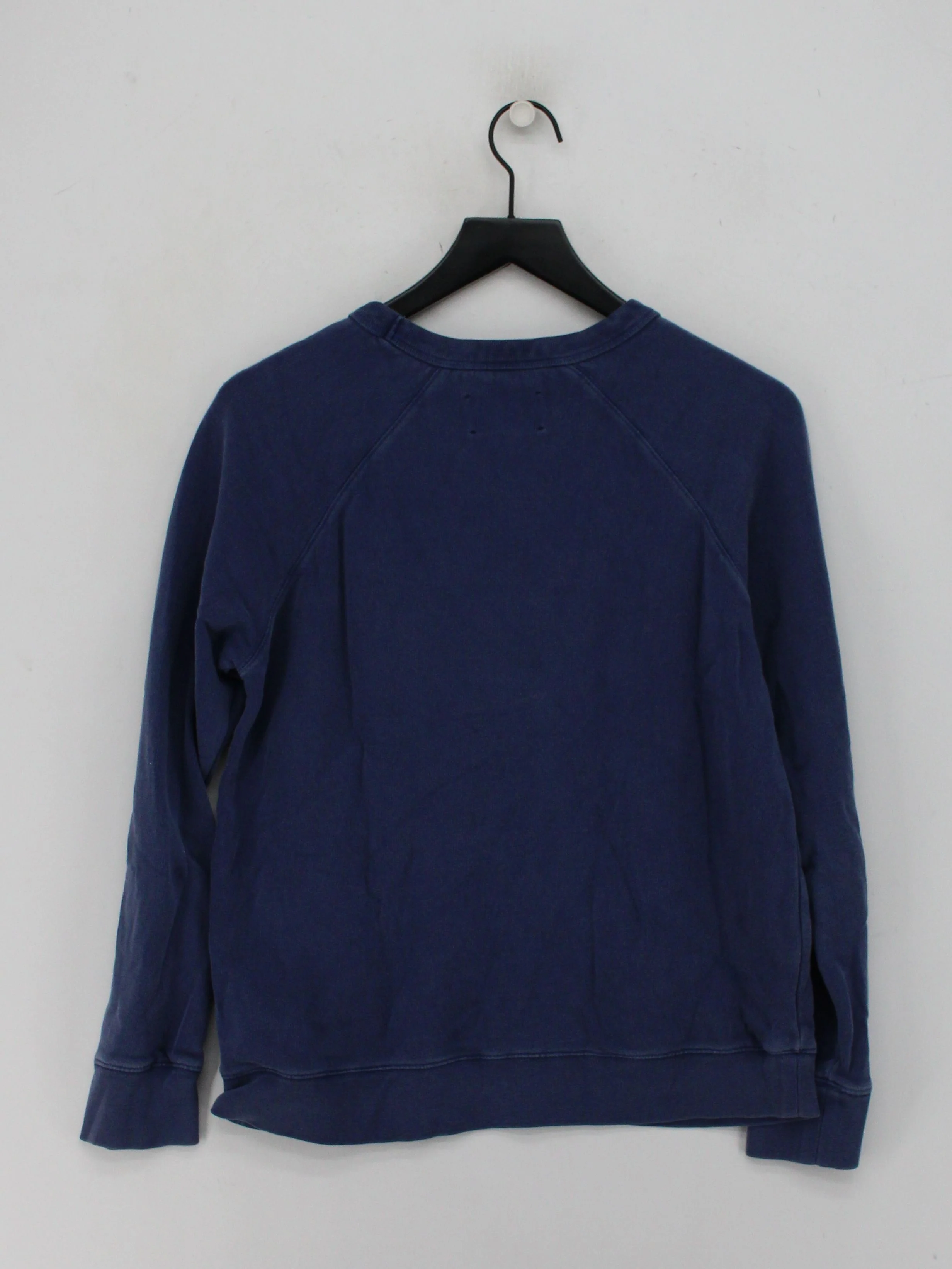 Zadig & Voltaire Men's Jumper L Blue 100% Cotton Round Neck Pullover - Image 2