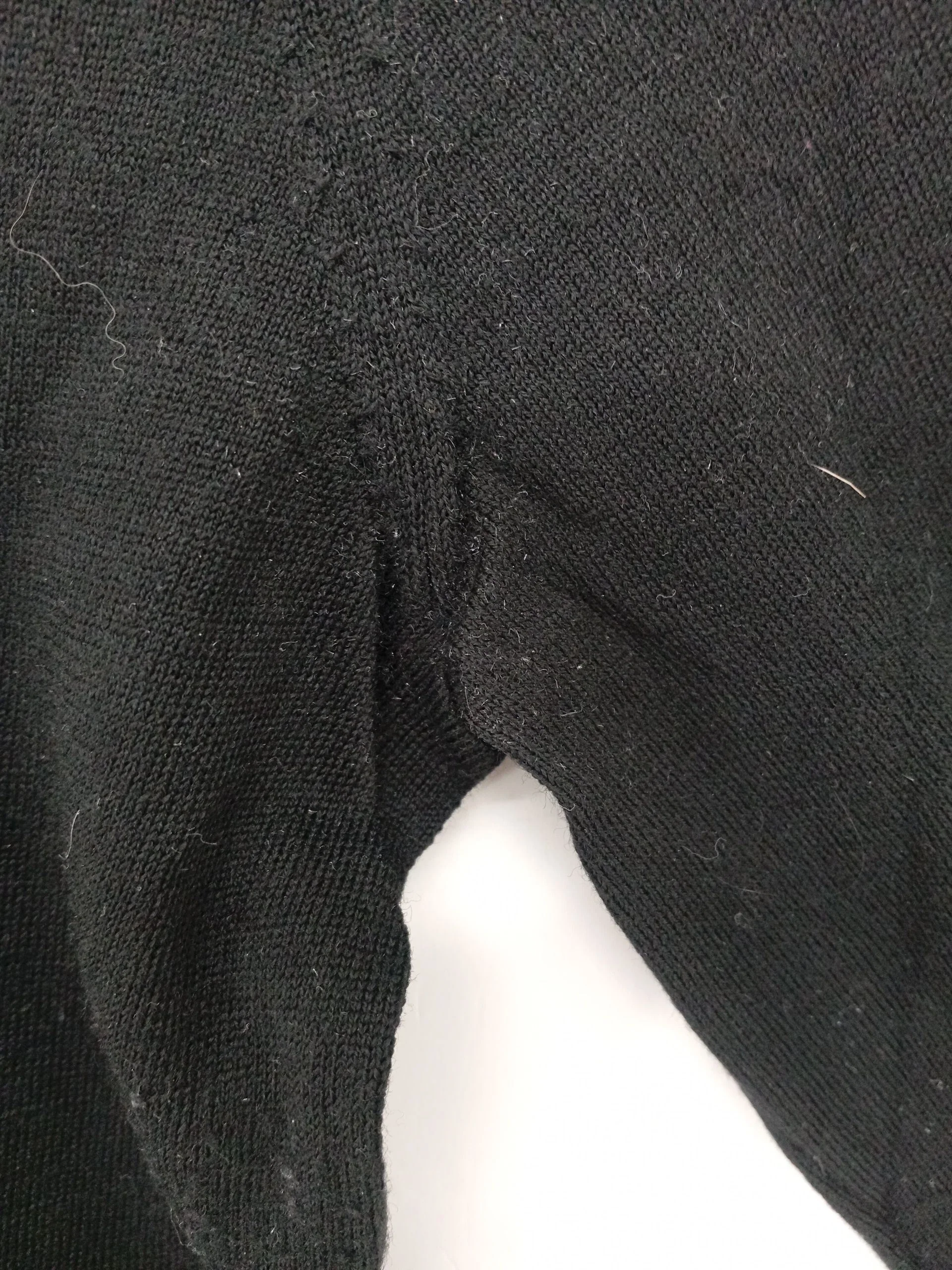 Zadig & Voltaire Men's Jumper XS Black Graphic 100% Wool Crew Neck Pullover - Image 6
