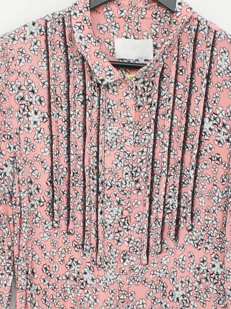 Zadig & Voltaire Shirt Mini Dress M in Pink - Image 3