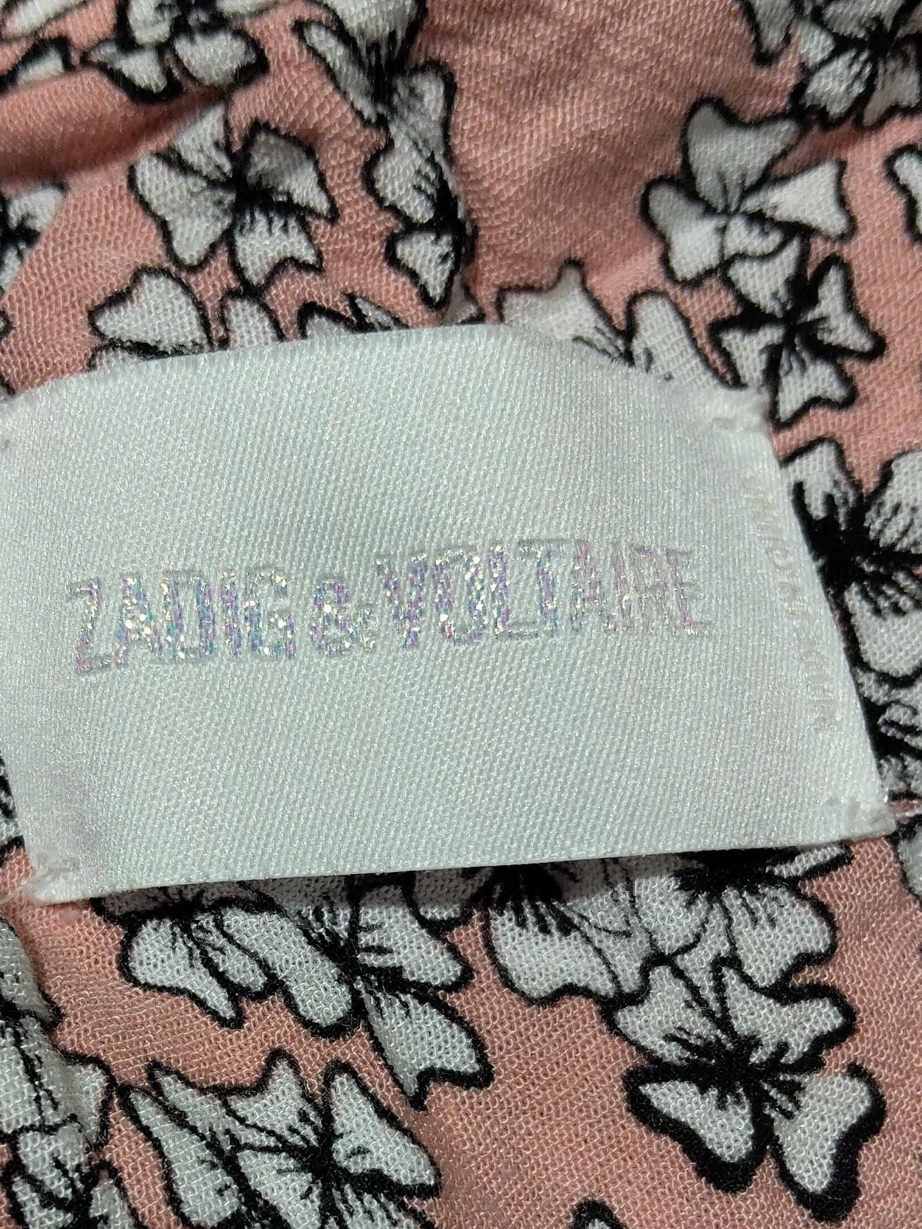 Zadig & Voltaire Shirt Mini Dress M in Pink - Image 5