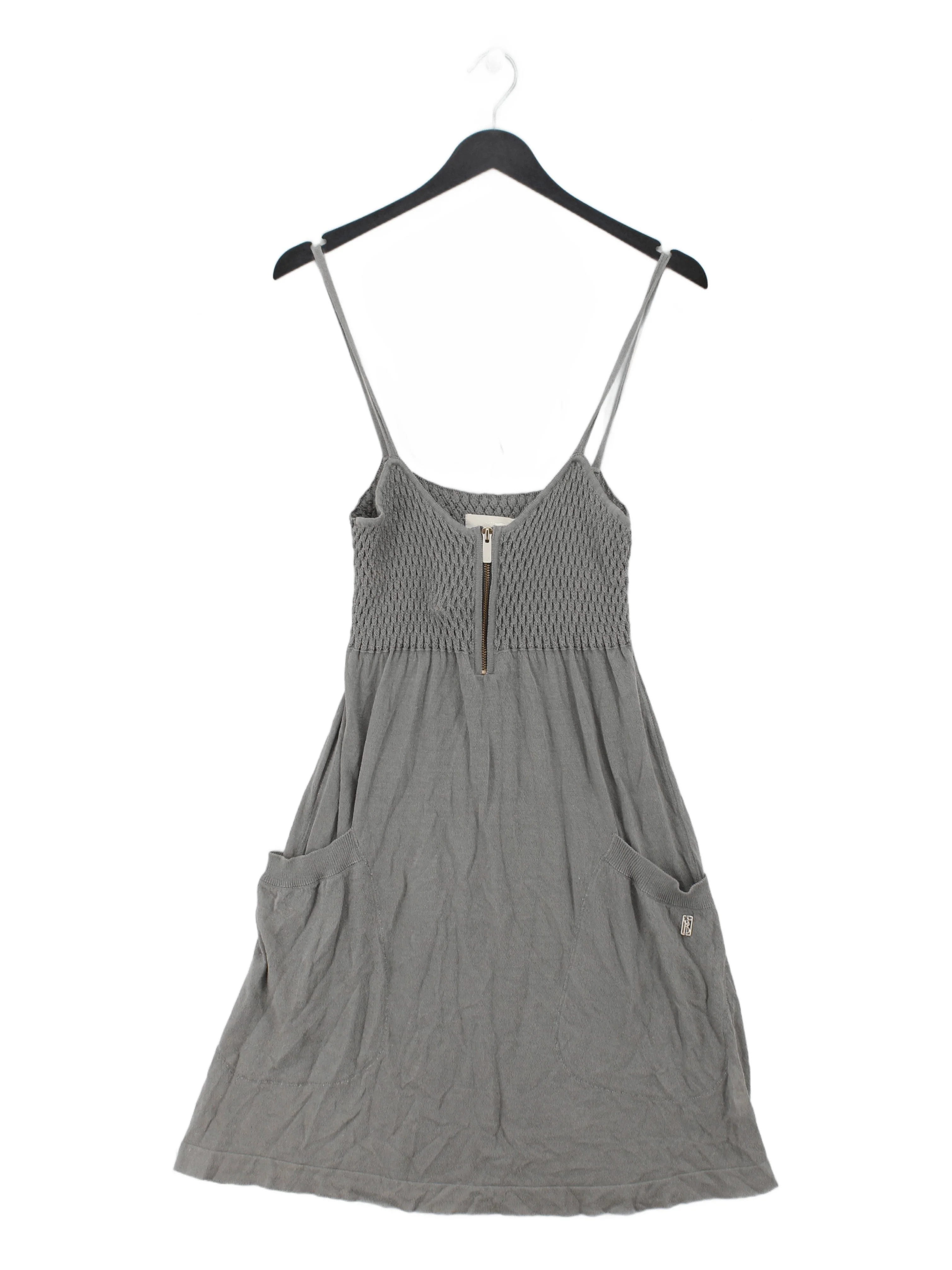 Zadig & Voltaire Slip Mini Dress M in Grey