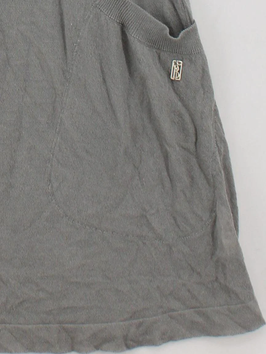 Zadig & Voltaire Slip Mini Dress M in Grey - Image 4