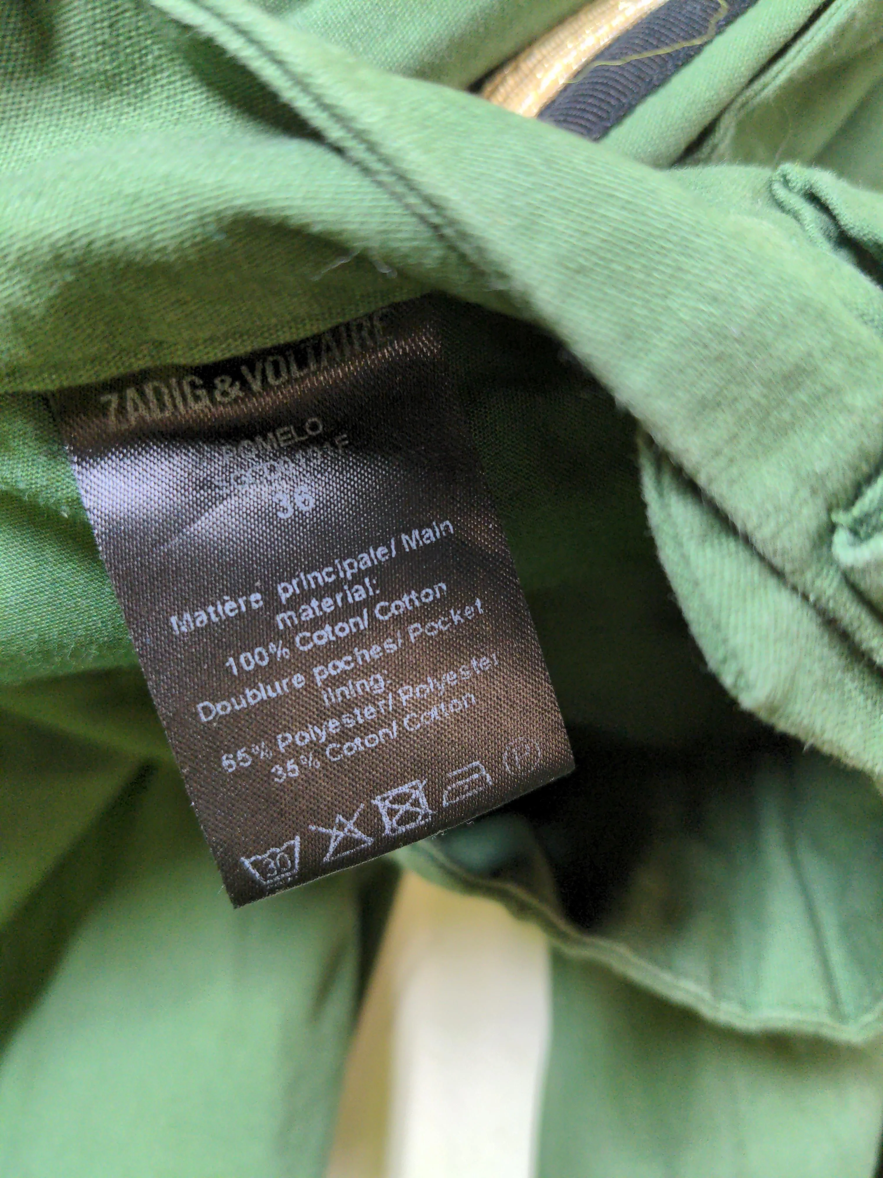 Zadig & Voltaire Track Pants trousers green - Image 7