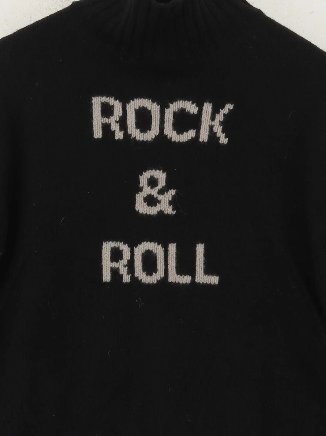 Zadig & Voltaire Women's Jumper M Black Graphic 100% Other High Neck Pullover - Image 3