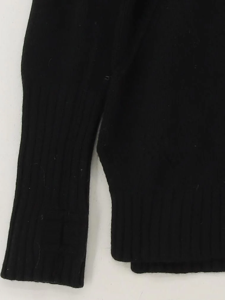 Zadig & Voltaire Women's Jumper M Black Graphic 100% Other High Neck Pullover - Image 4
