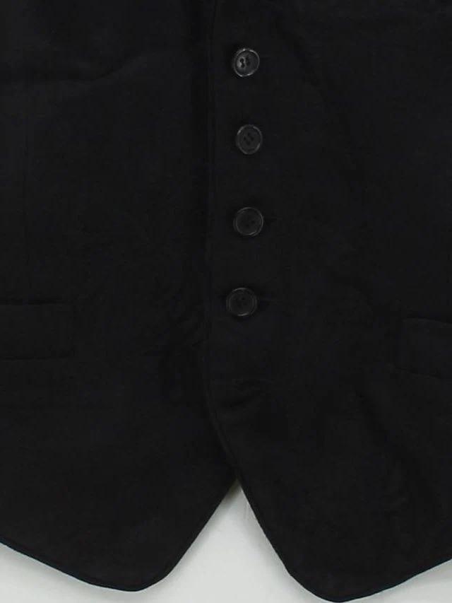 ZANINI Women's Coat M Black Linen with Viscose Overcoat - Image 4