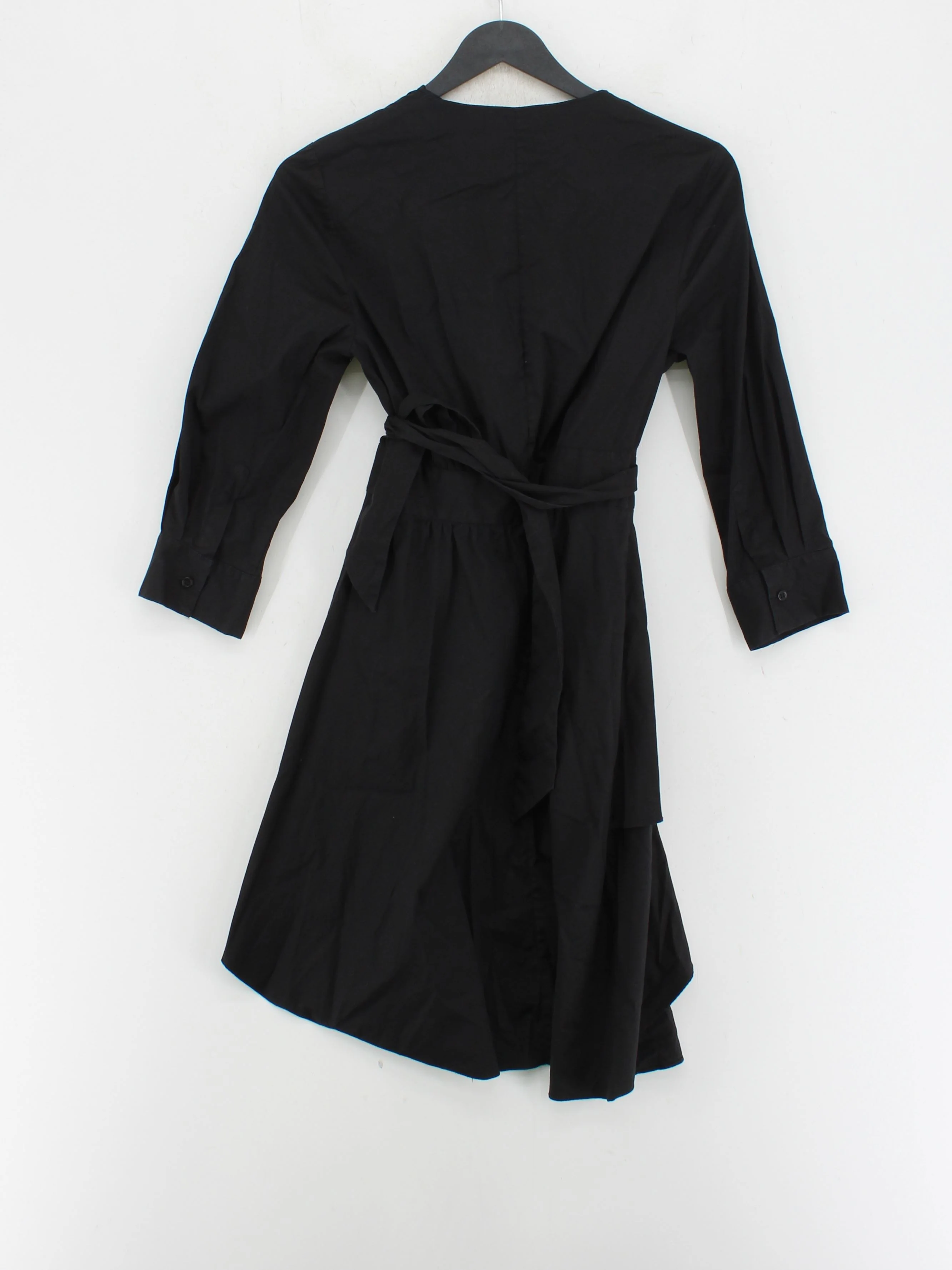 Zara Women's Shirt XS Black Cotton with Elastane, Polyamide Basic - Image 2
