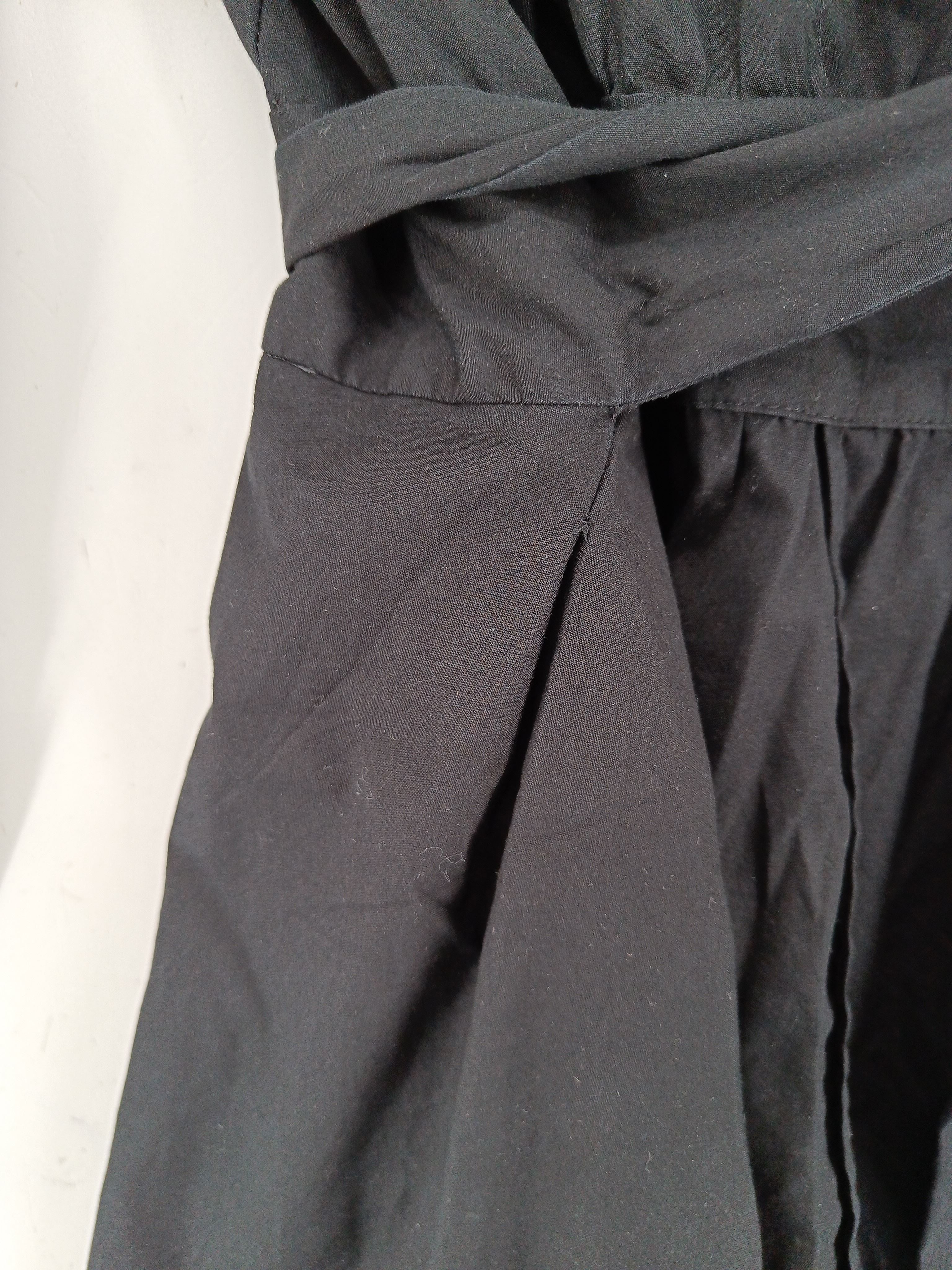 Zara Women's Shirt XS Black Cotton with Elastane, Polyamide Basic - Image 4