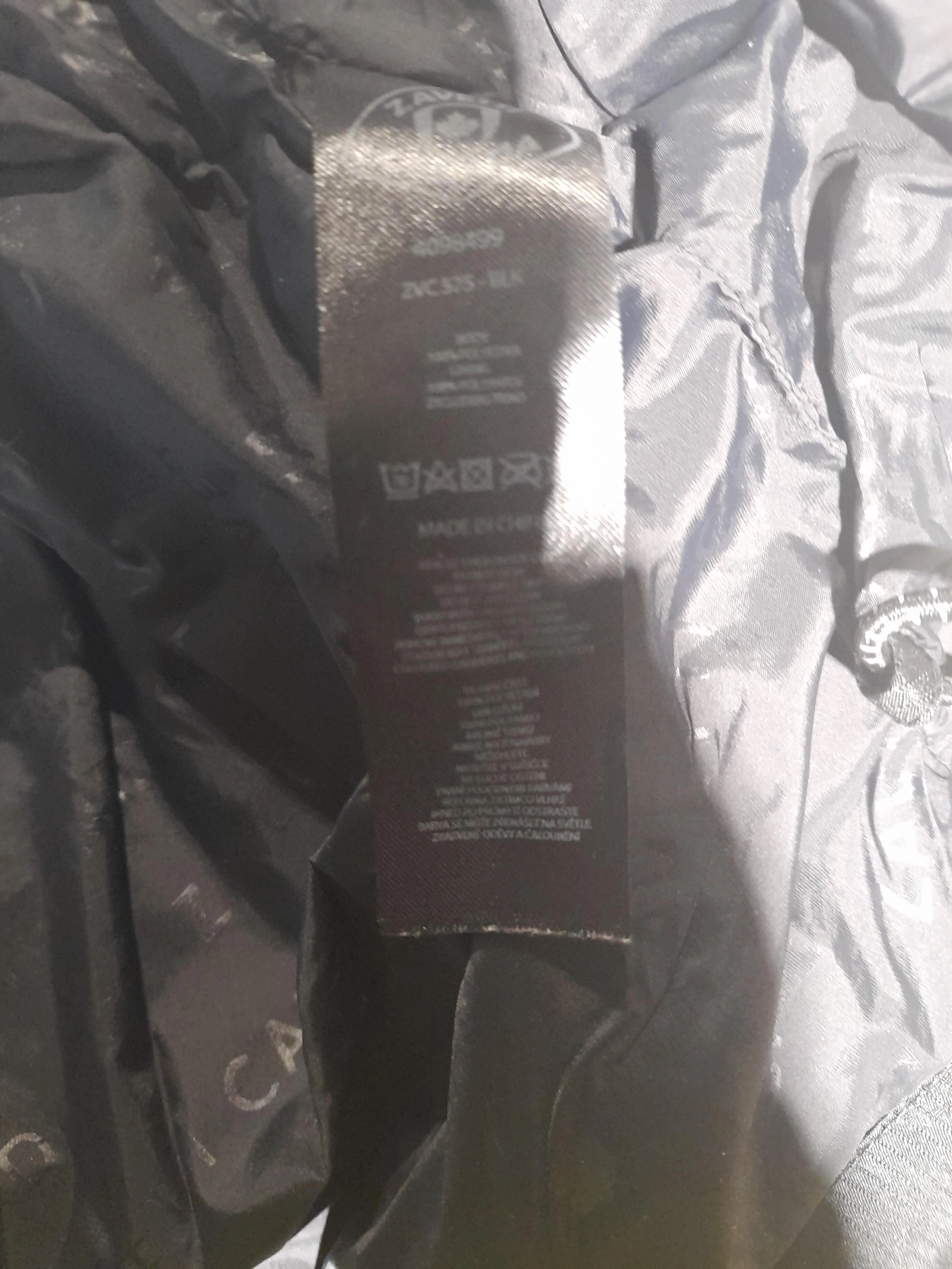ZAVETTI CANADAA Windbreaker jacket black - Image 7