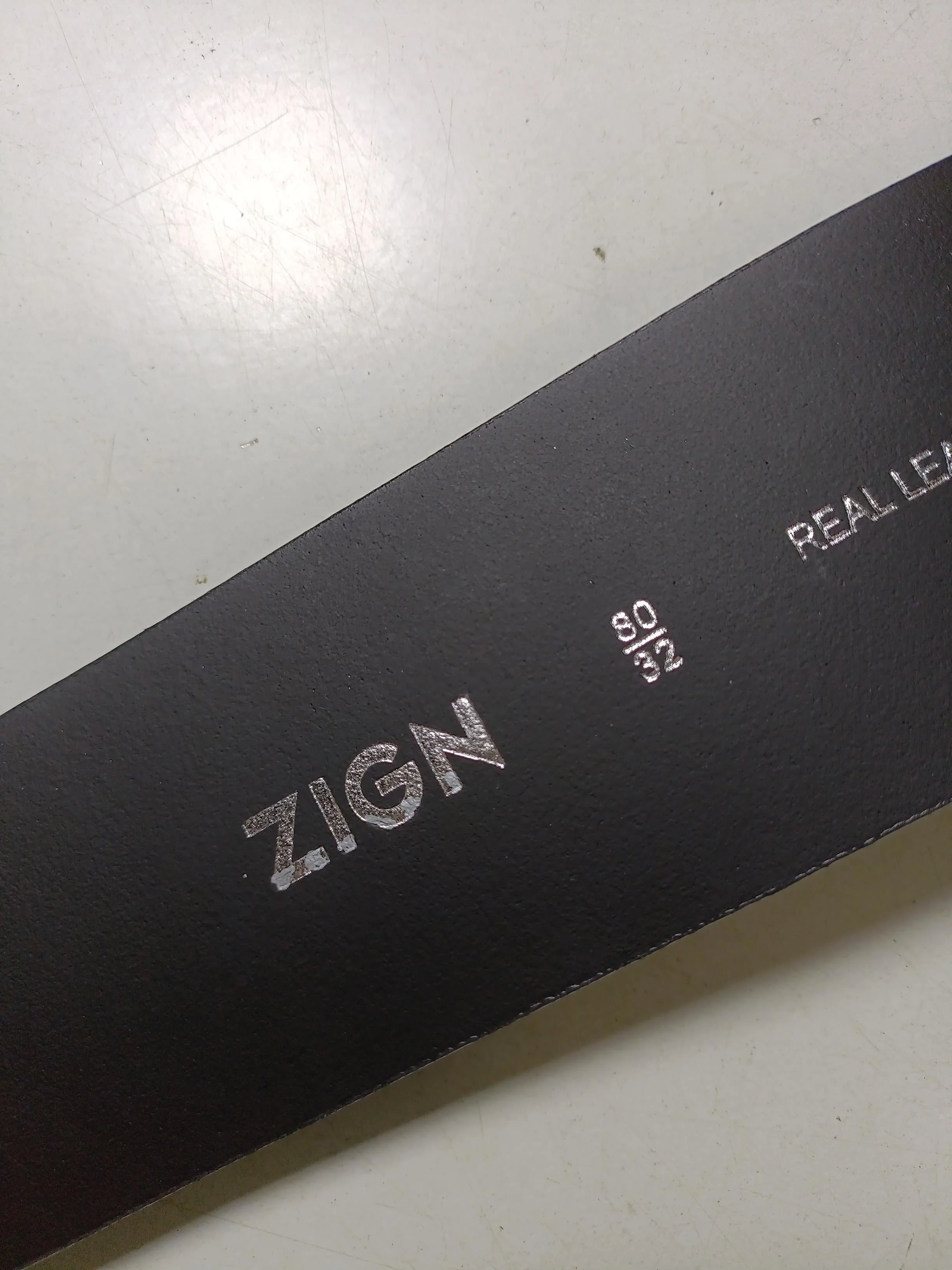 Zign Women's Belt S Black 100% Leather Basic Belt - Image 5