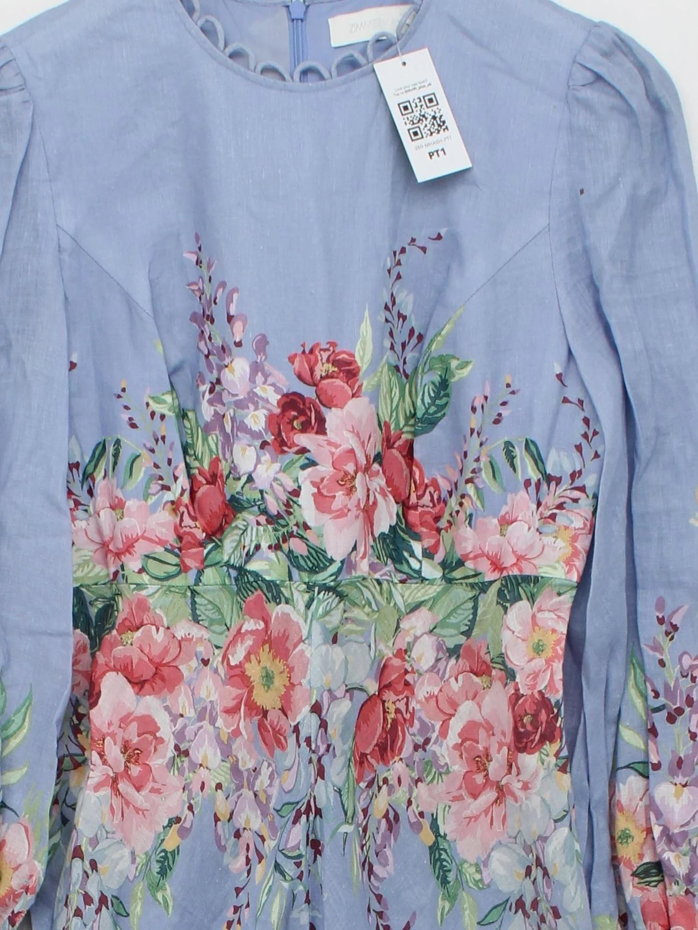 Zimmermann Maxi Dress in Blue - Image 3