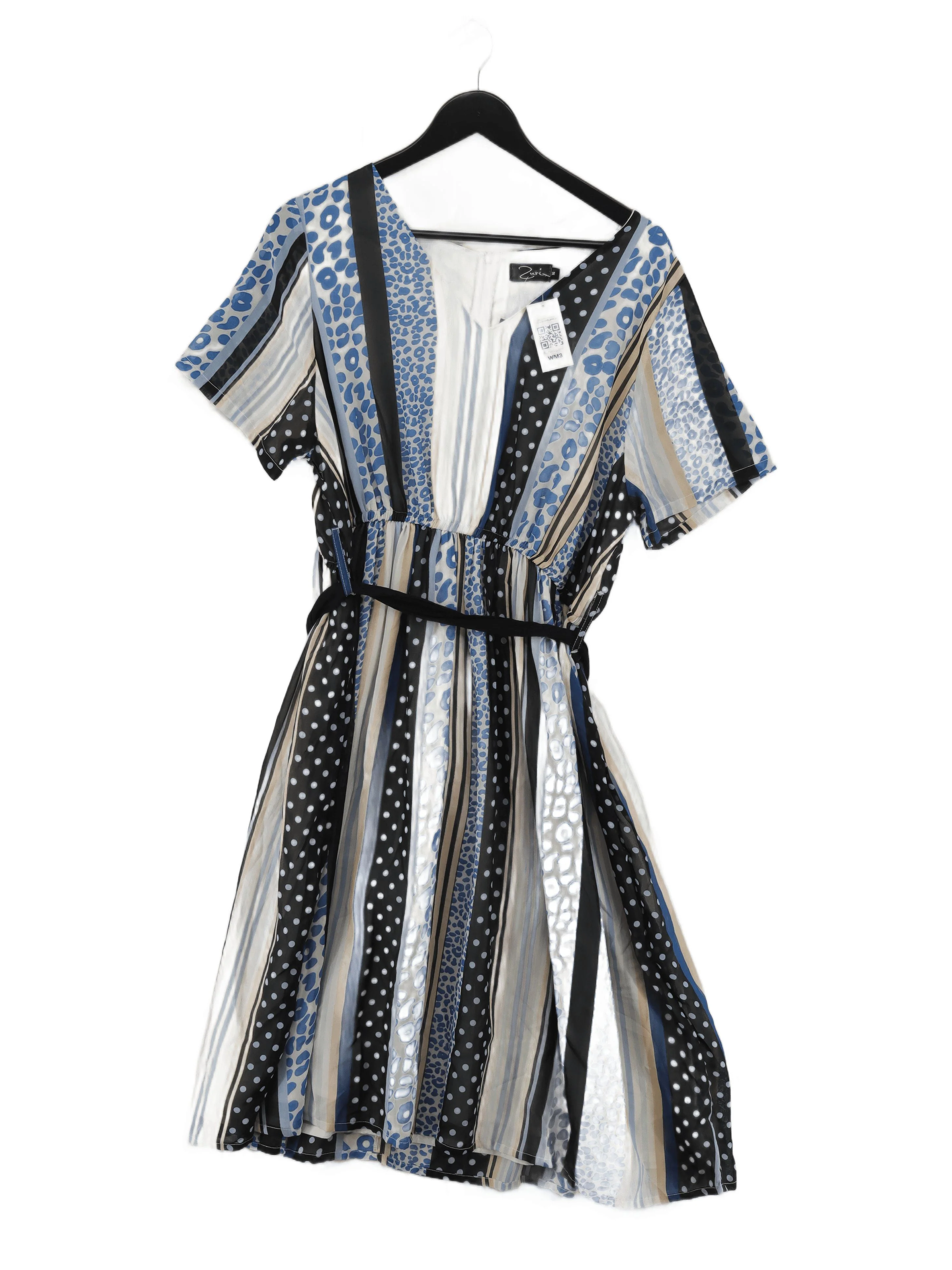 Zuri A-Line Mini Dress UK16 in Multi